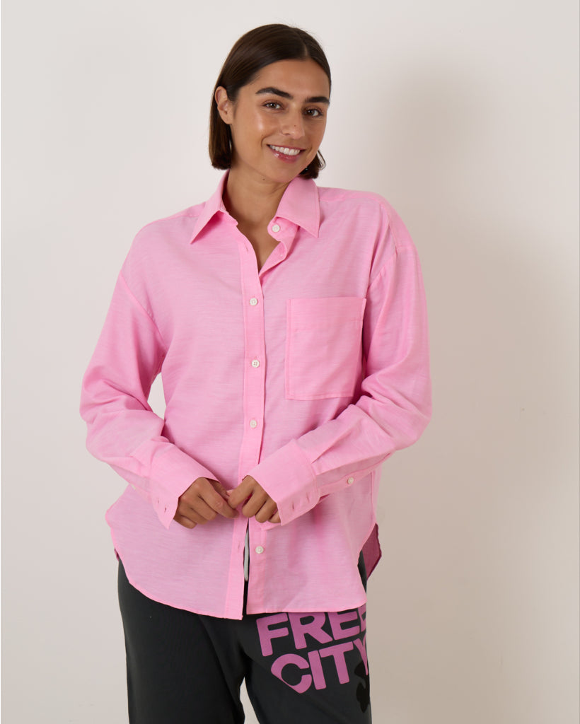 Closed Bloes Oversized Flamingo Pink