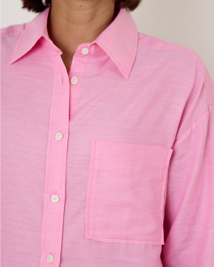 Closed Bloes Oversized Flamingo Pink