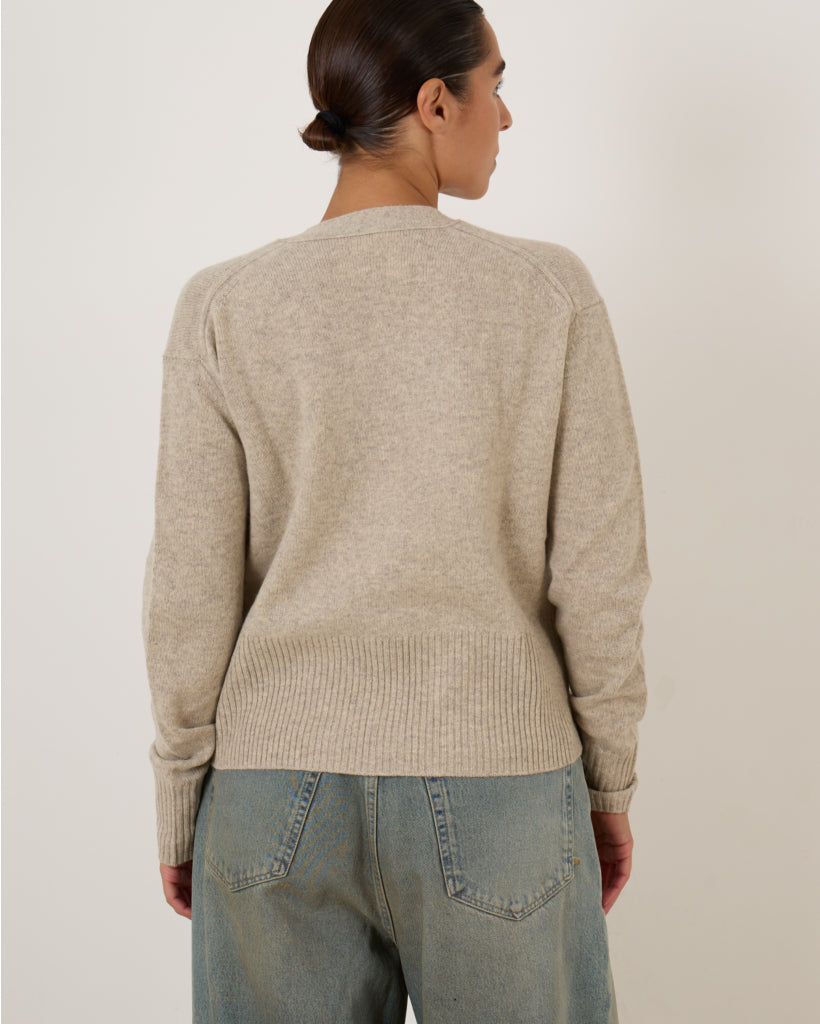 Closed Cardigan Beige Melange
