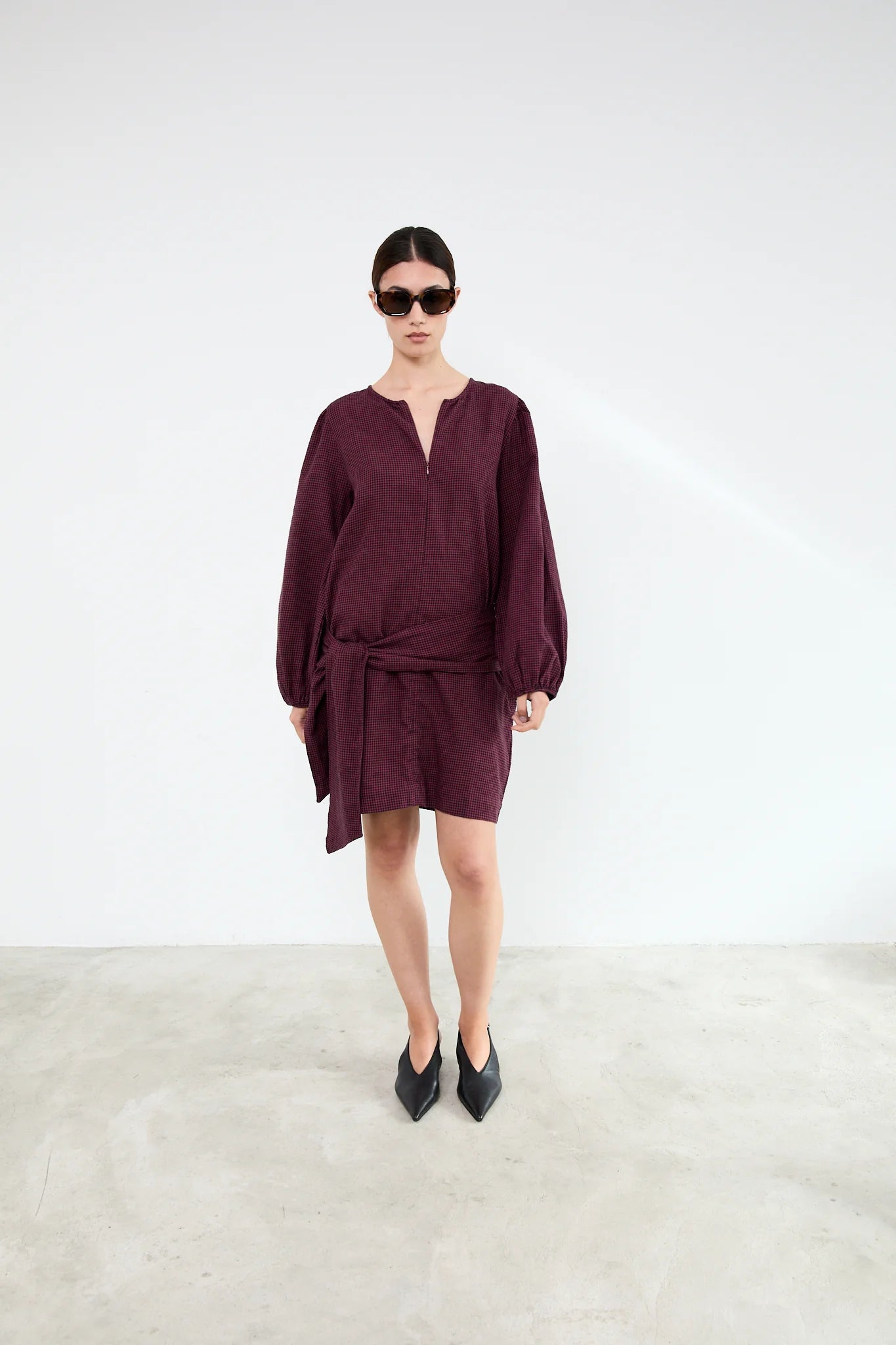 Liv The Label Jurk Billie Red Gingham