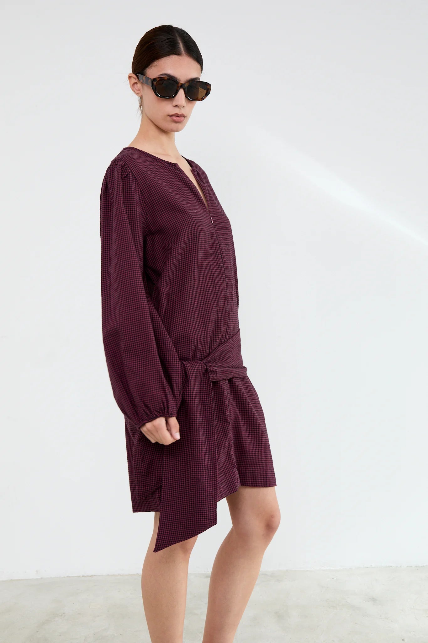 Liv The Label Jurk Billie Red Gingham