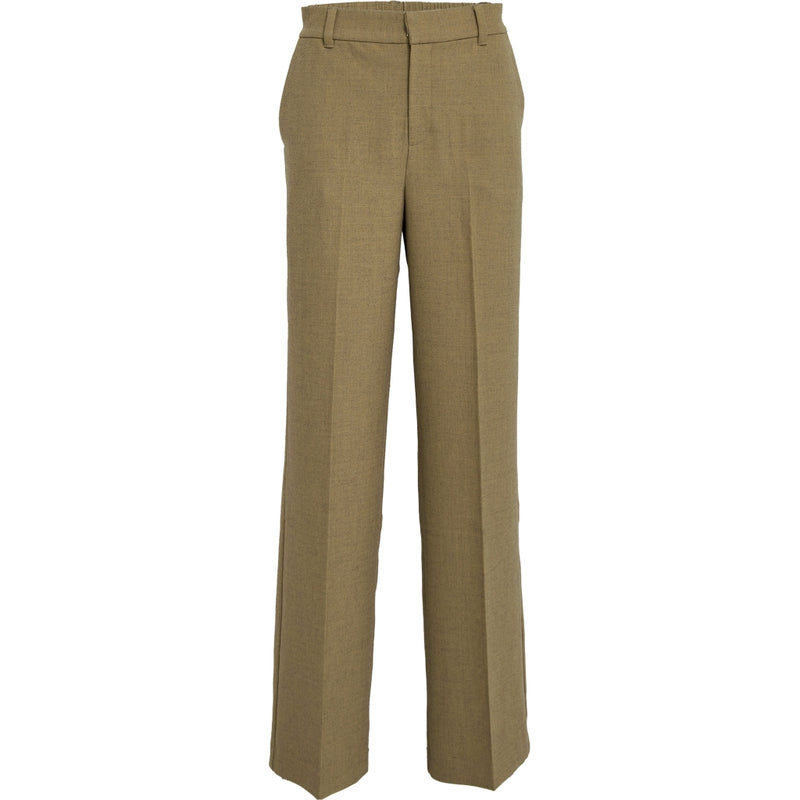 Minus Broek Aya Mid Waist Tan Melange