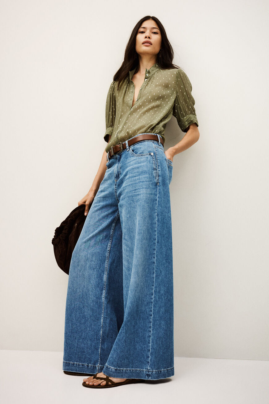 Bash Jeans Musc Light Used Blue