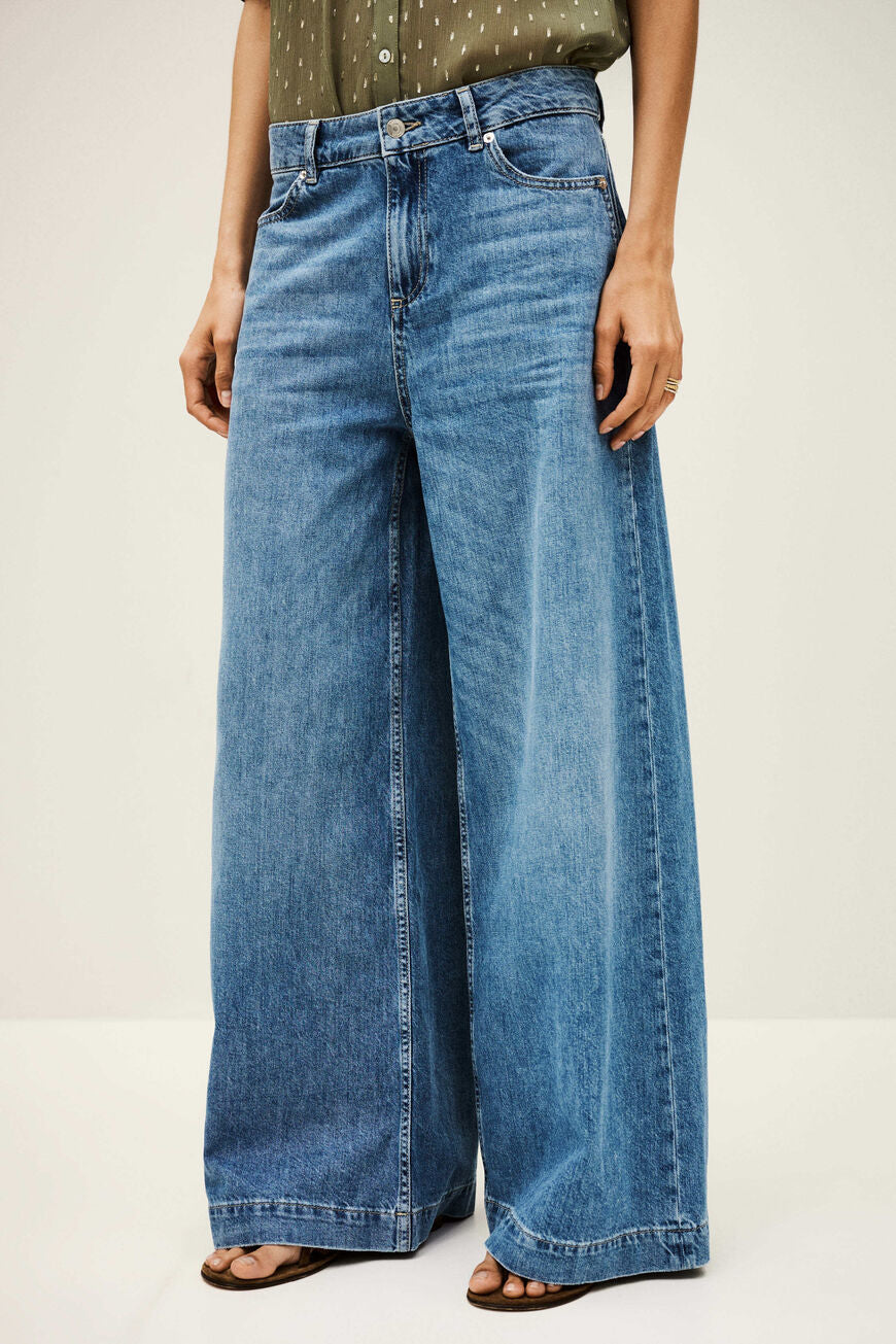 Bash Jeans Musc Light Used Blue