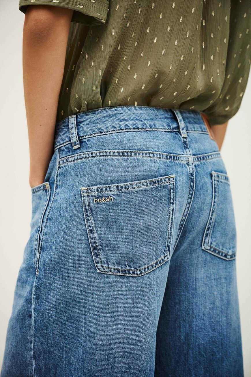 Bash Jeans Musc Light Used Blue