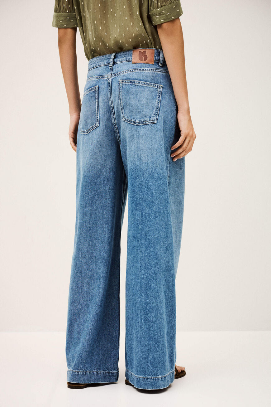 Bash Jeans Musc Light Used Blue