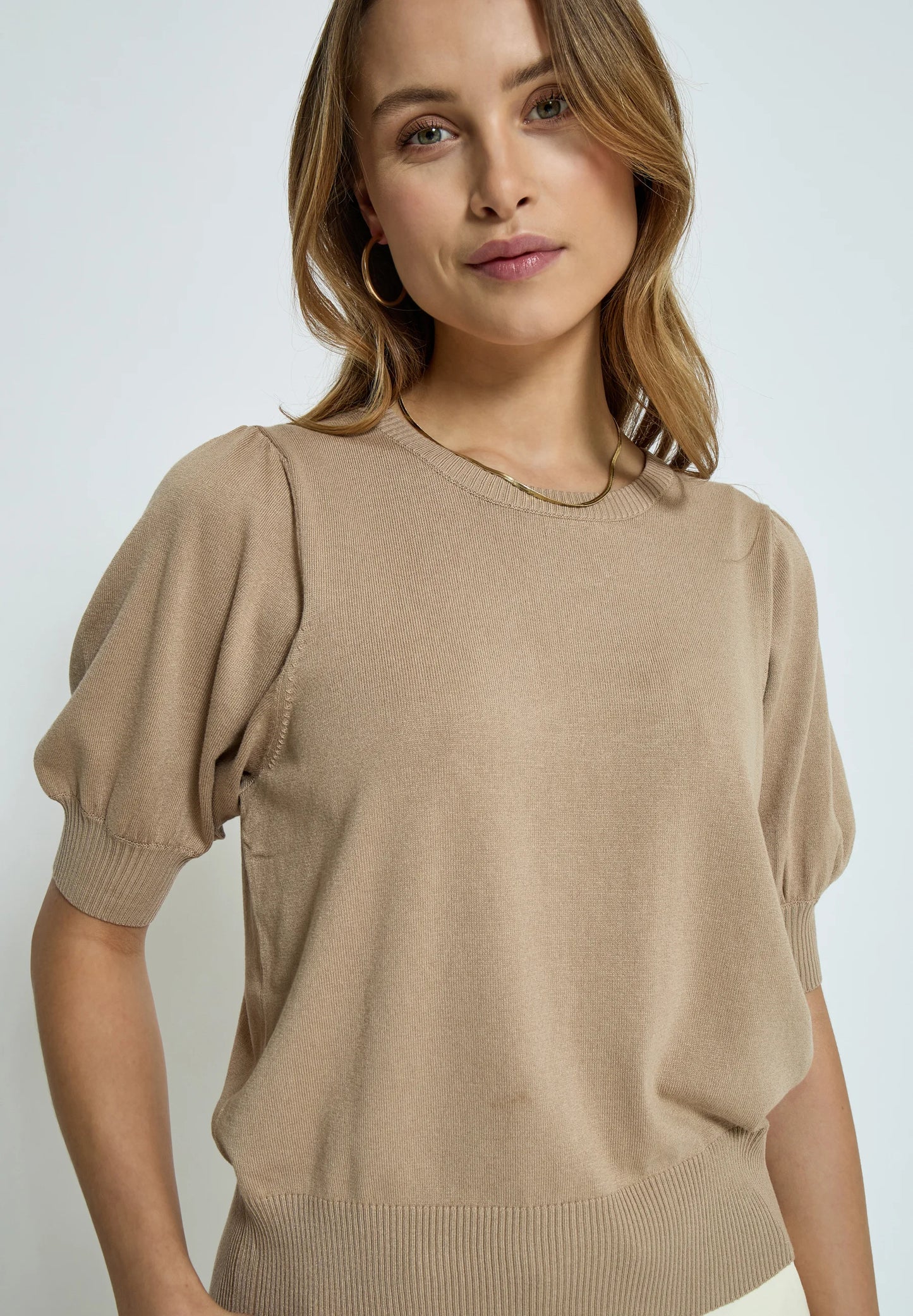 Minus Pull Liva Tan Melange