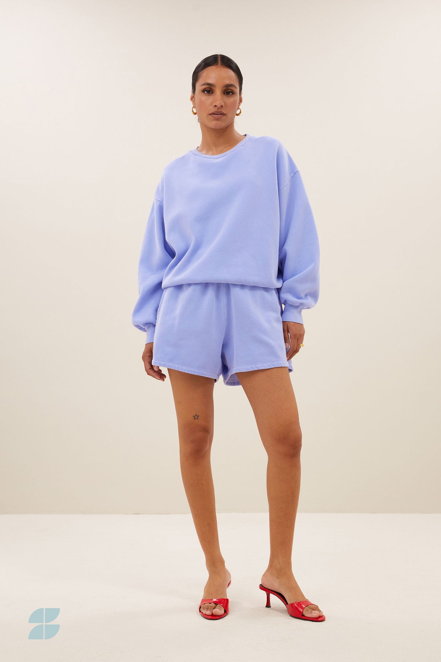 By-Bar Short Kid Violet Blue