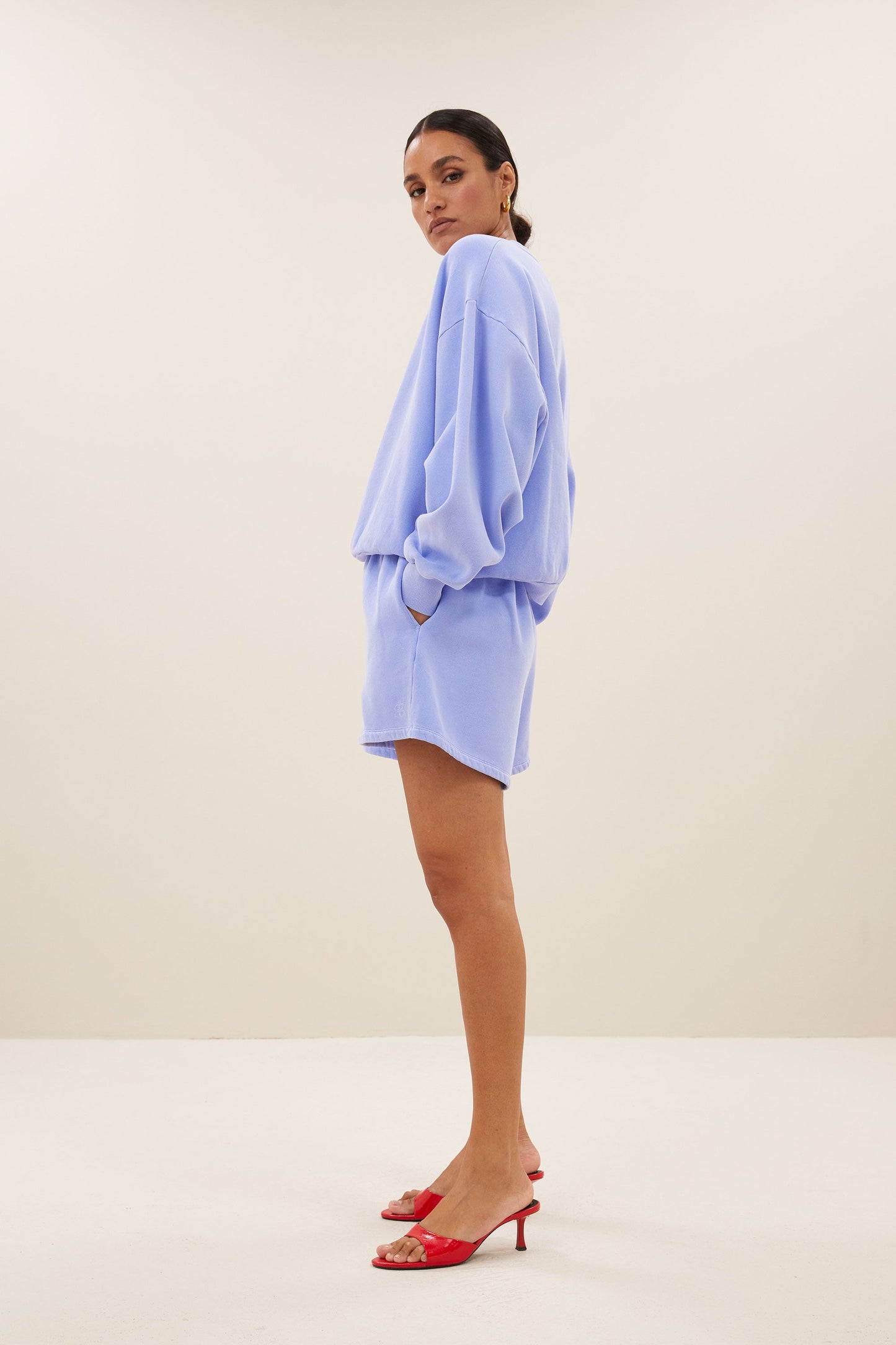 By-Bar Short Kid Violet Blue