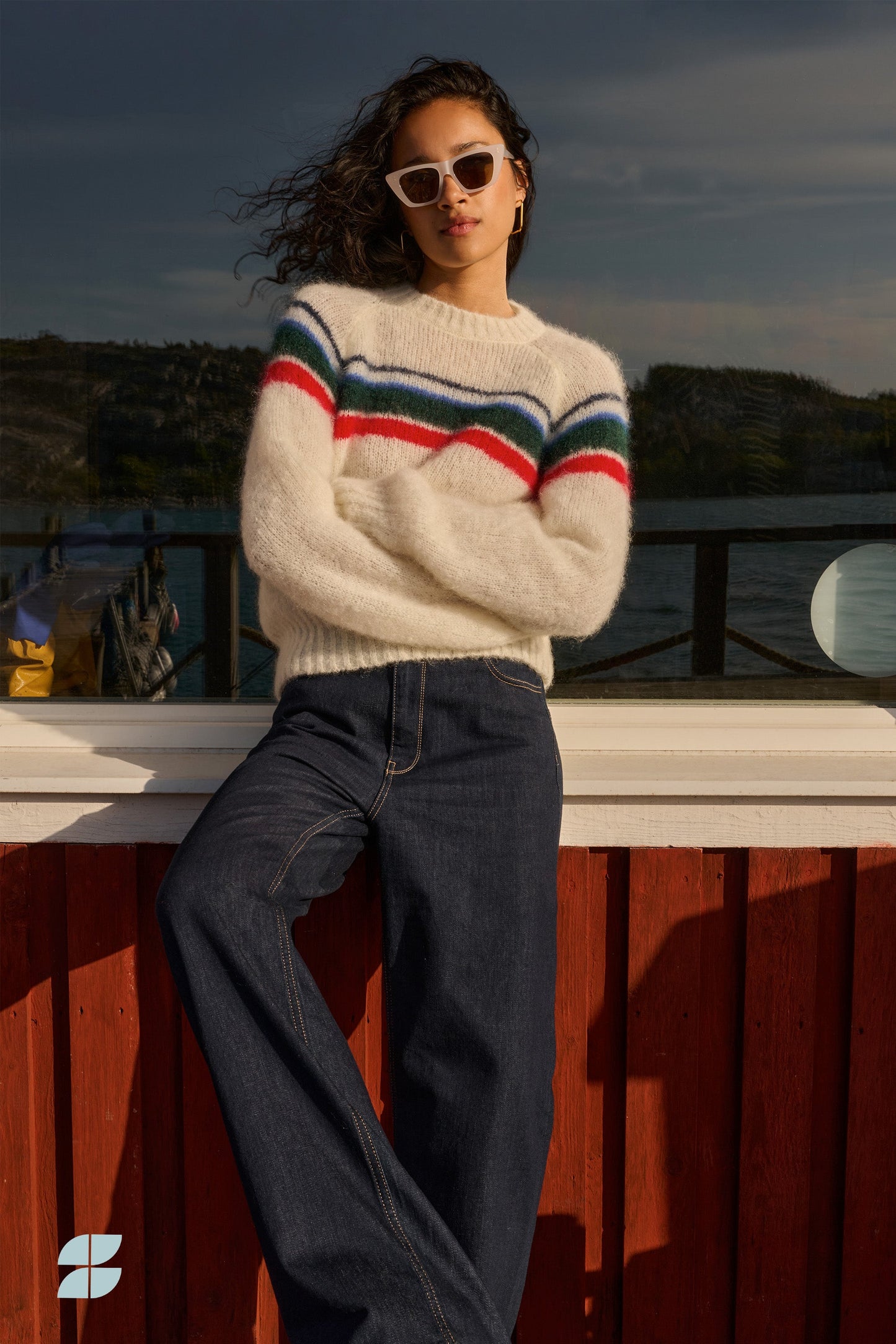 By-Bar Pull Liam Stripe Off White