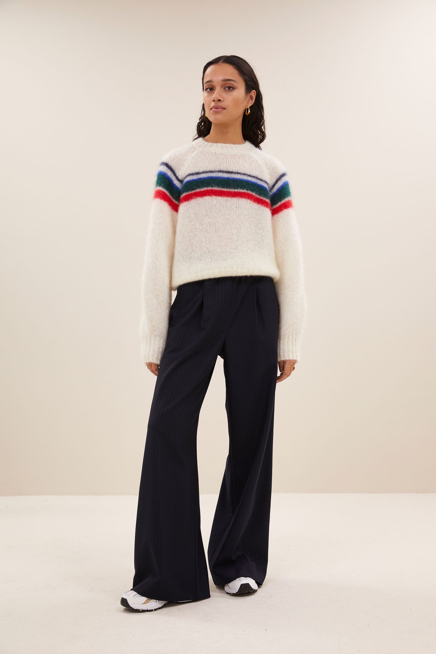 By-Bar Pull Liam Stripe Off White