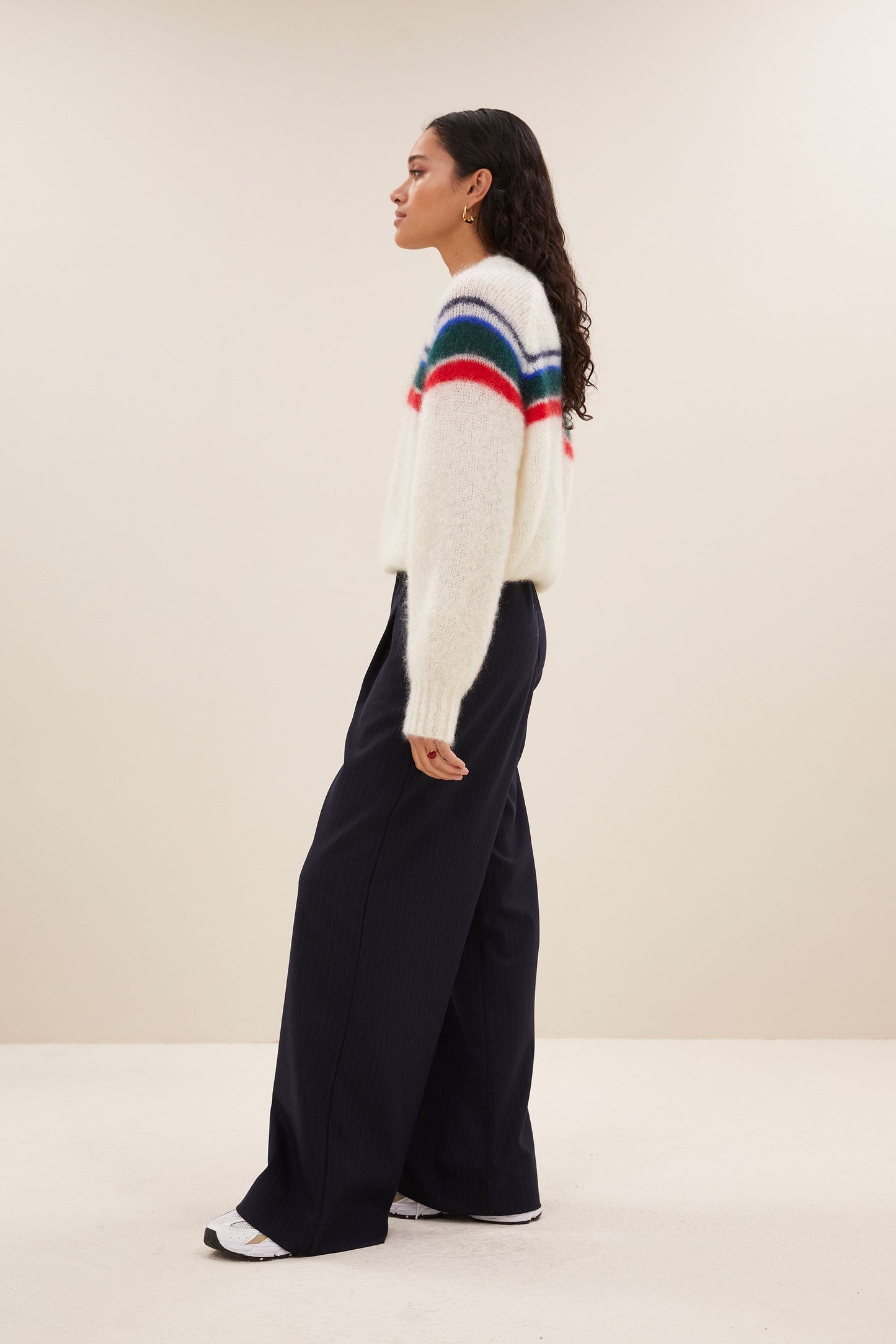 By-Bar Pull Liam Stripe Off White