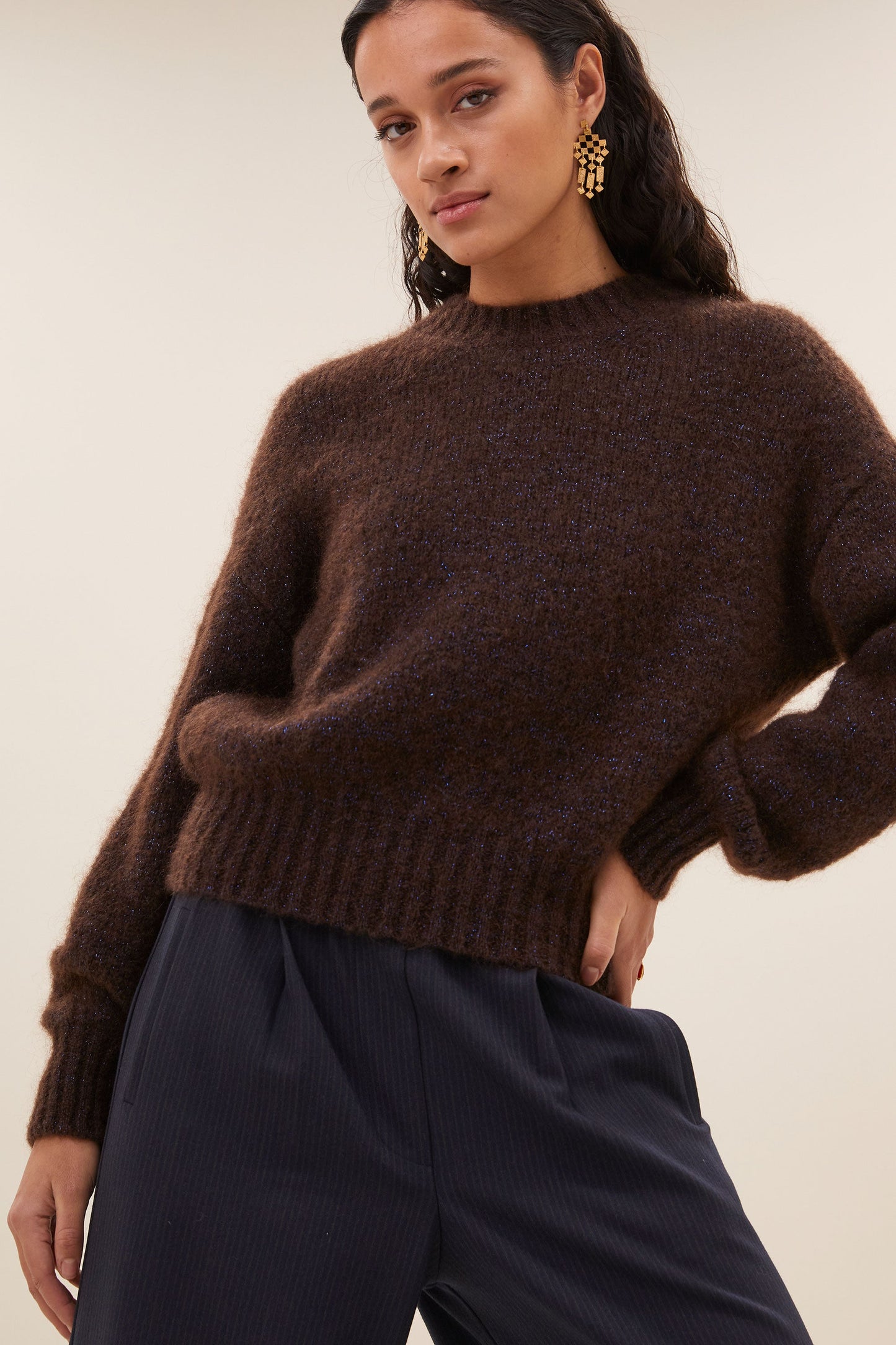 By-Bar Pull Sonny Sparkle Dark Brown