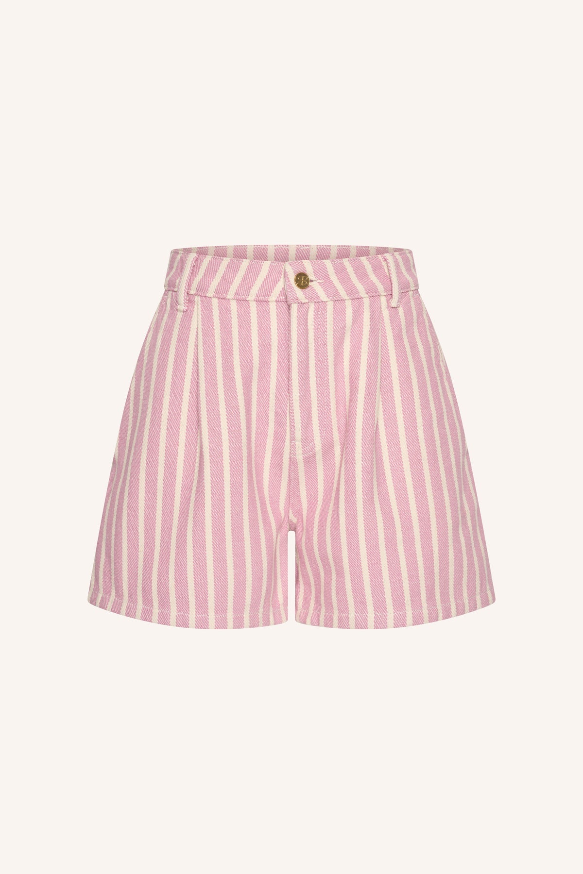 By-Bar Short June Pink Stripe