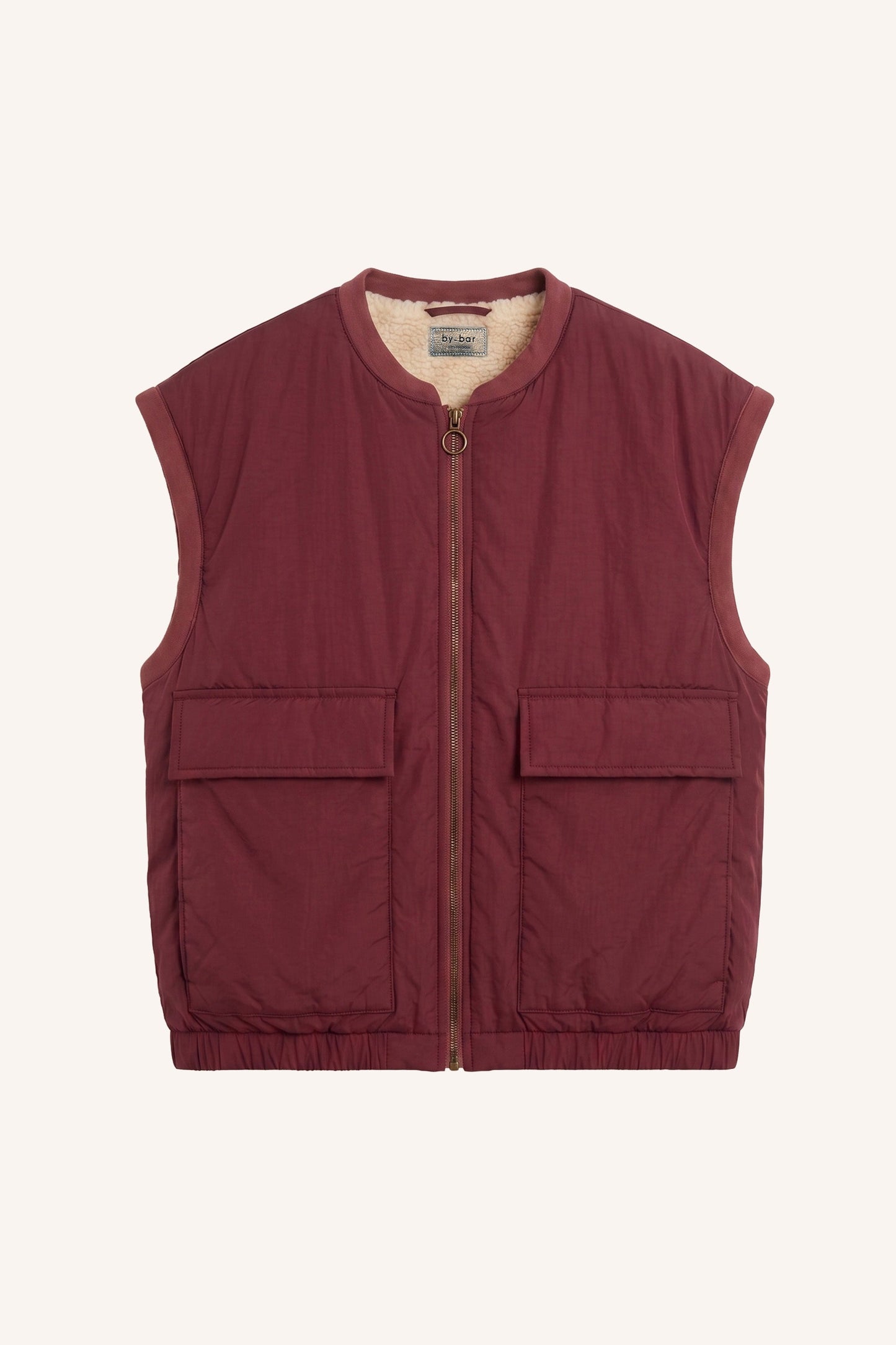 By-Bar Bodywarmer Reversible Wine (Bordeaux)