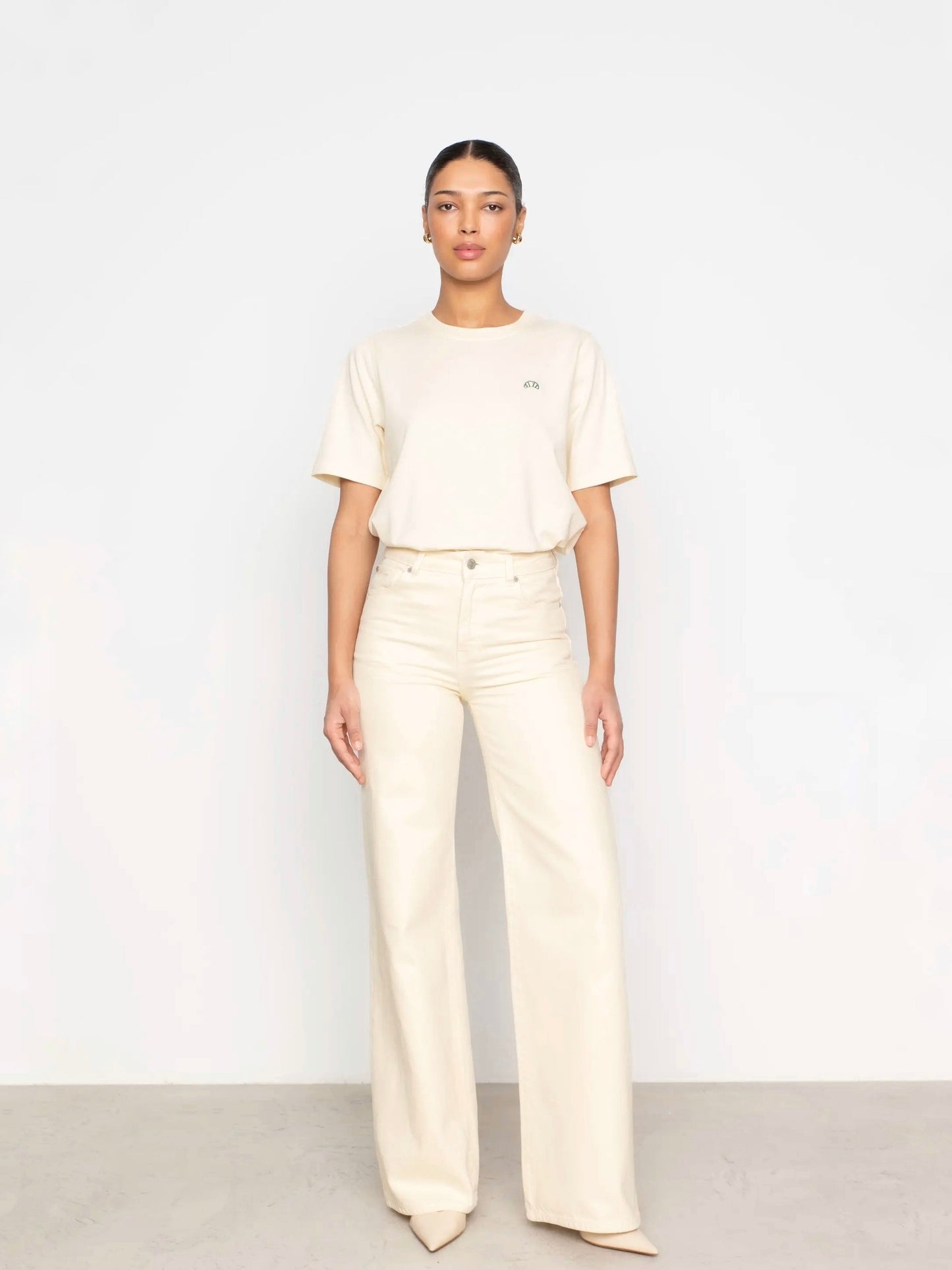 OUTLET Camilla Pihl Broek Taylor Light Yellow