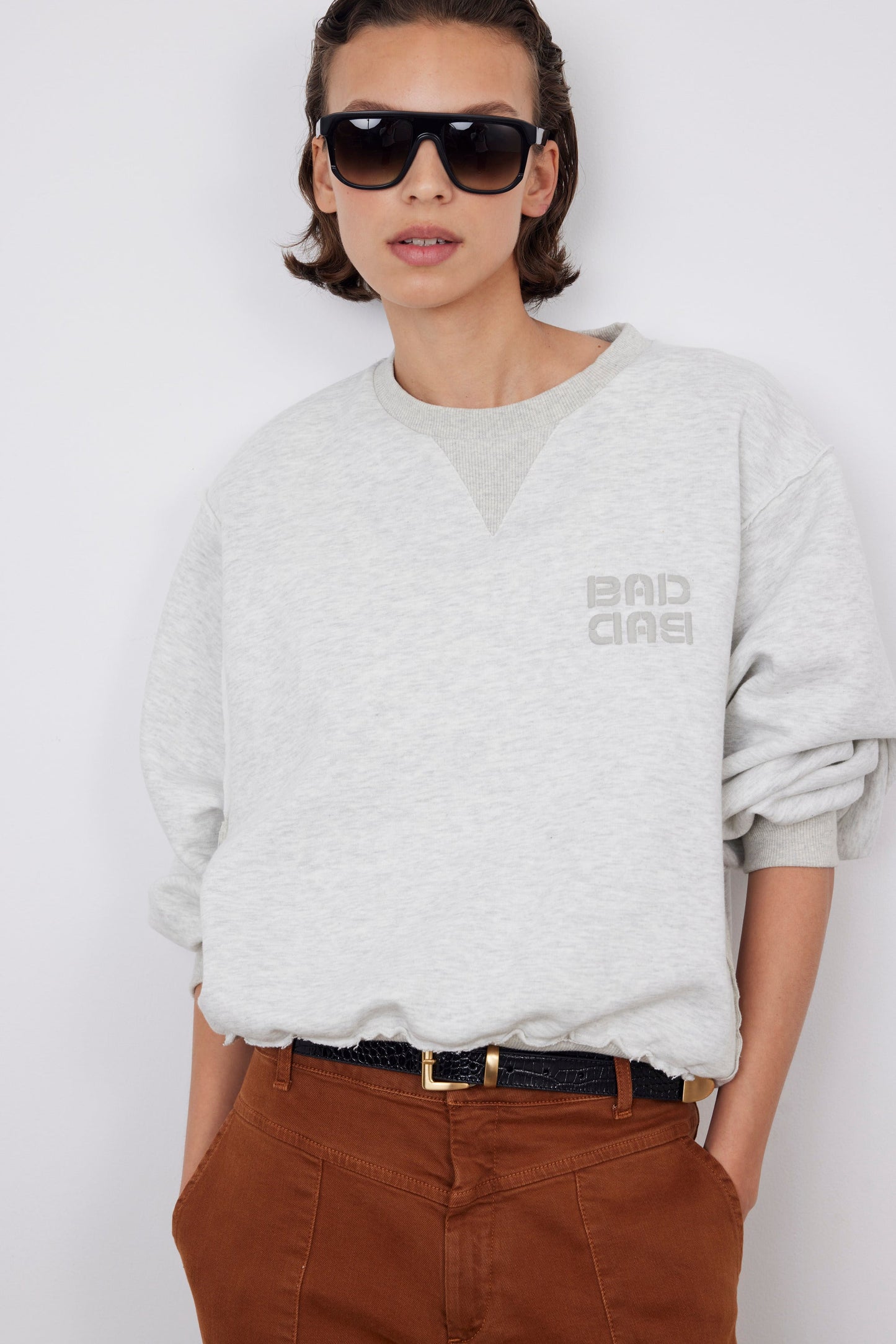 Bad Habits Sweater Elsa Grey