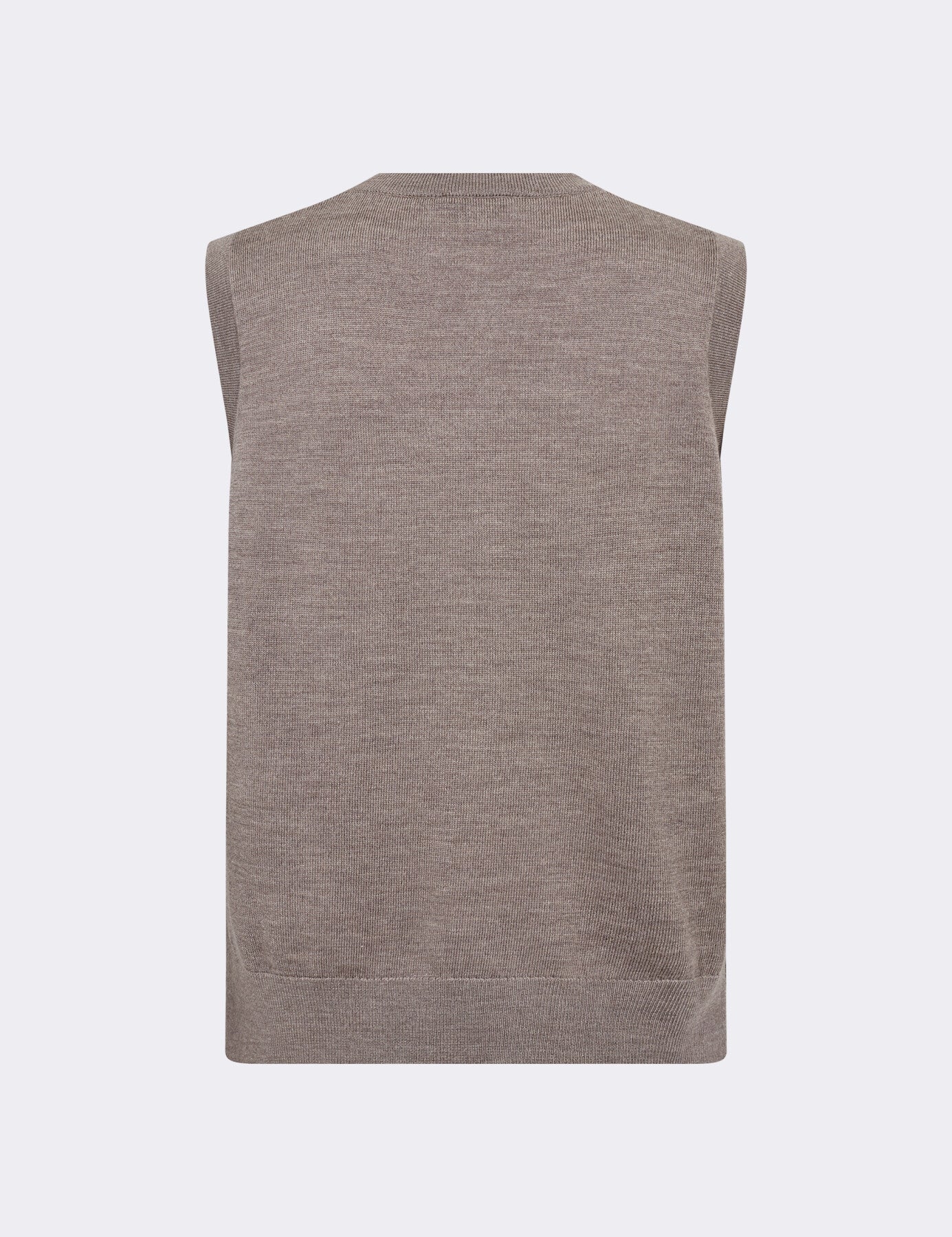 Leveté Cardigan Taupe Zonder Mouwen Ismaila 20