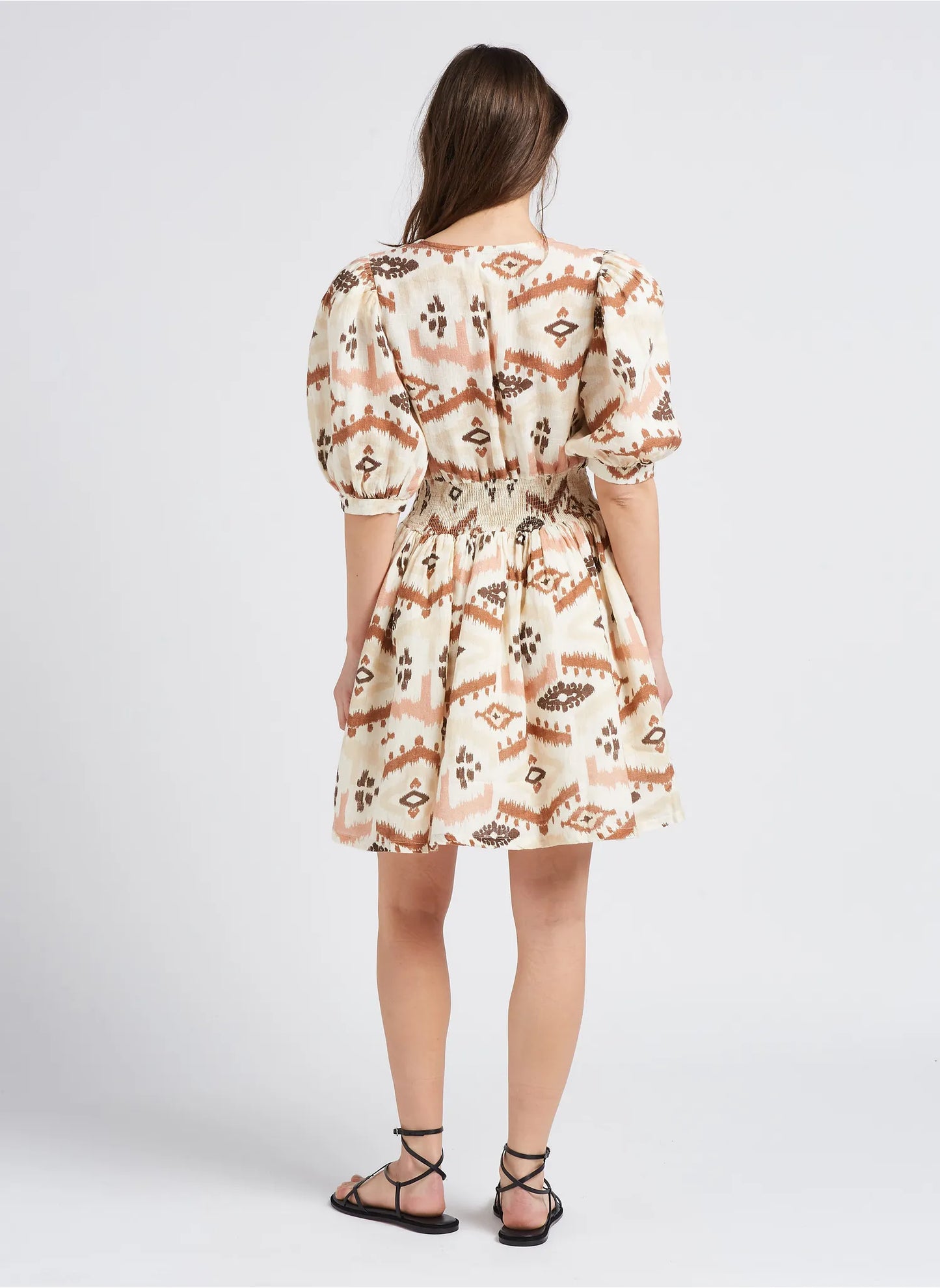 OUTLET The New Society Jurk West Print