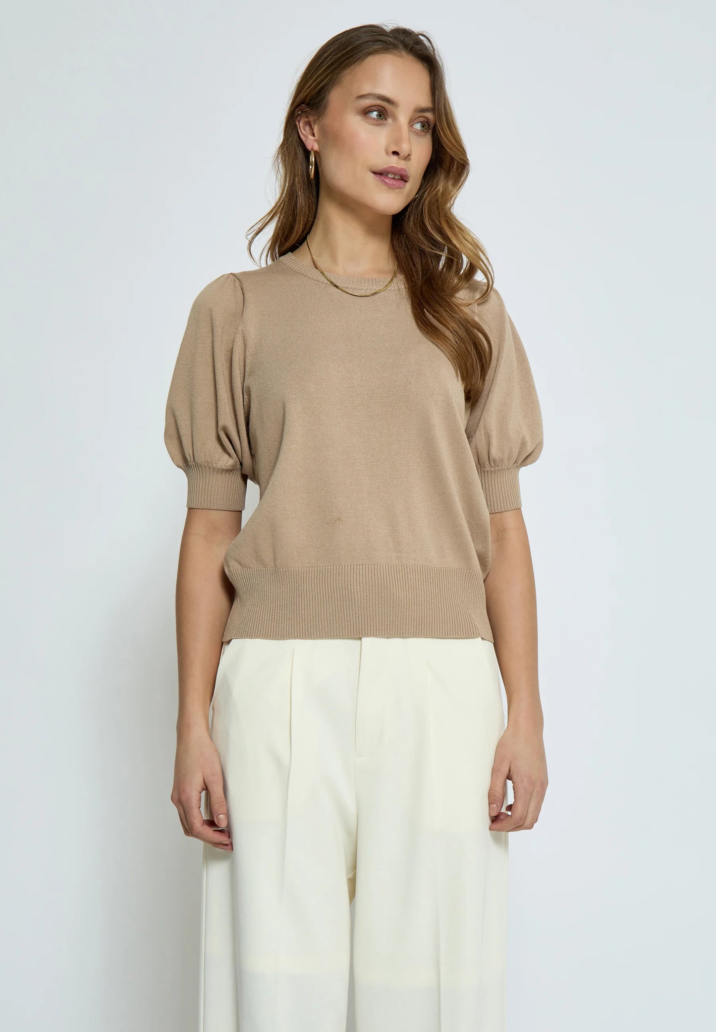 Minus Pull Liva Tan Melange