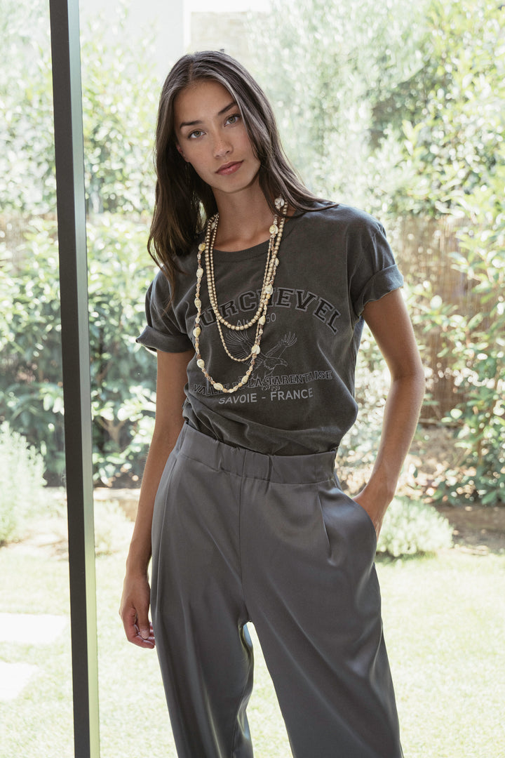 Bad Habits Broek Giulia Silver