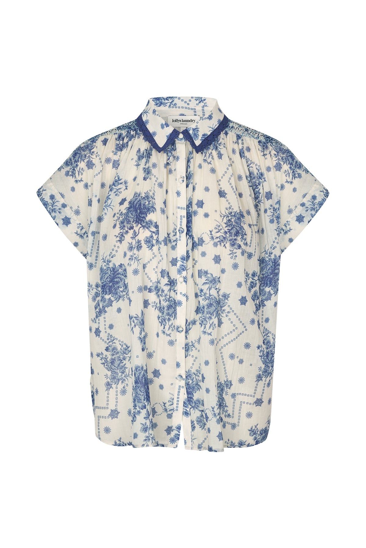 Lolly's Laundry Bloes Badal Dark Blue Print