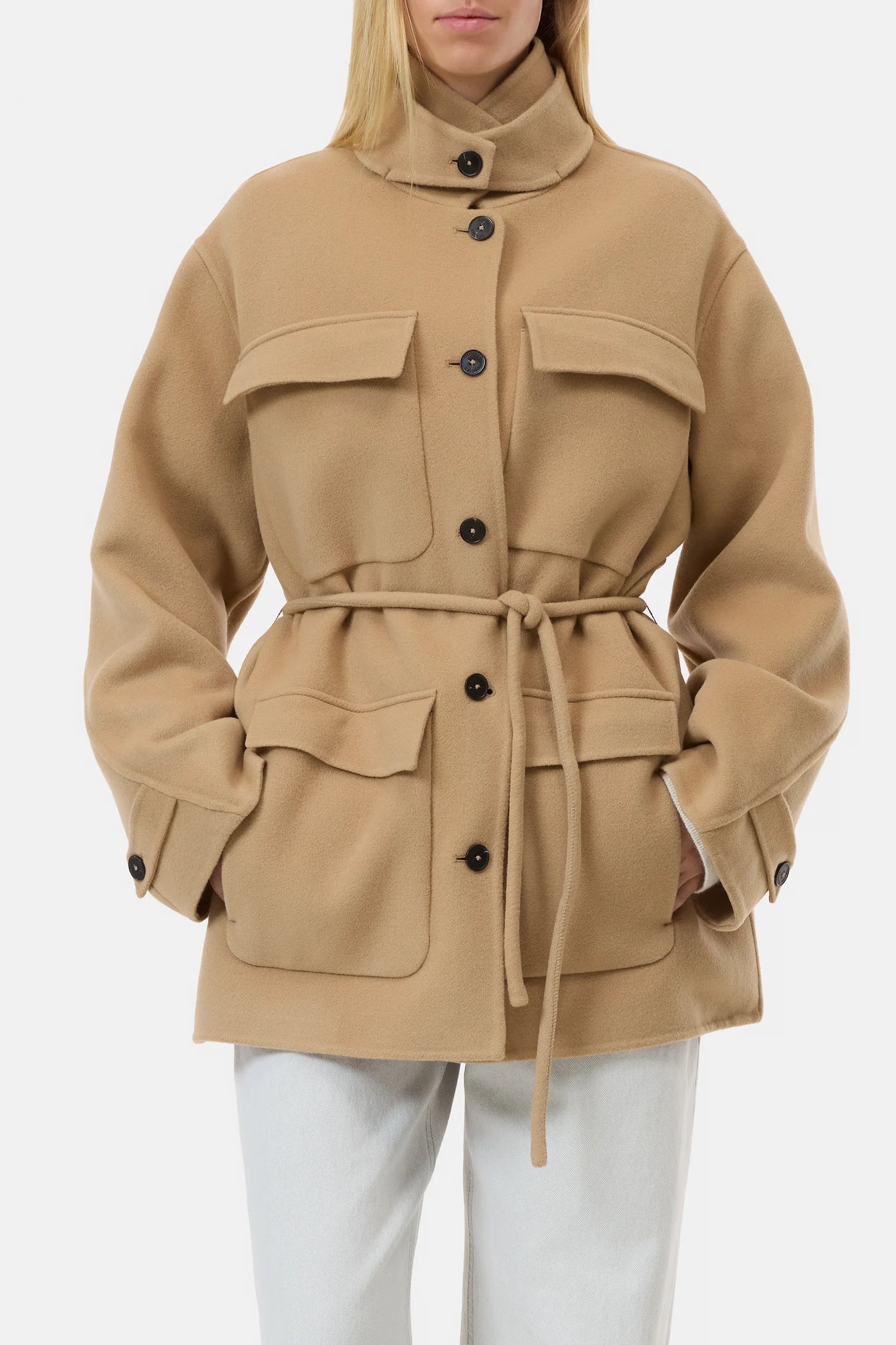 Closed Parka Camel