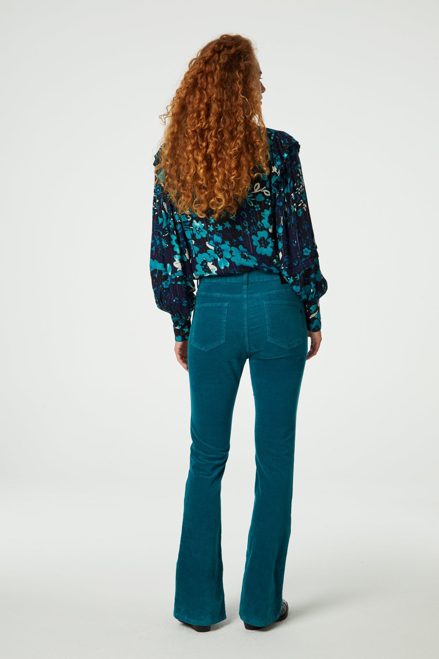 OUTLET Fabienne Chapot Broek Pleuni Keep it Teal
