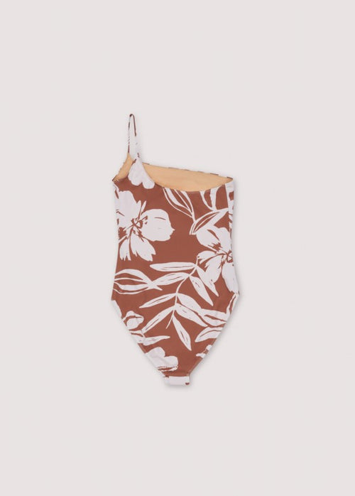 OUTLET The New Society Swimsuit Flower Desert Print Sequoia