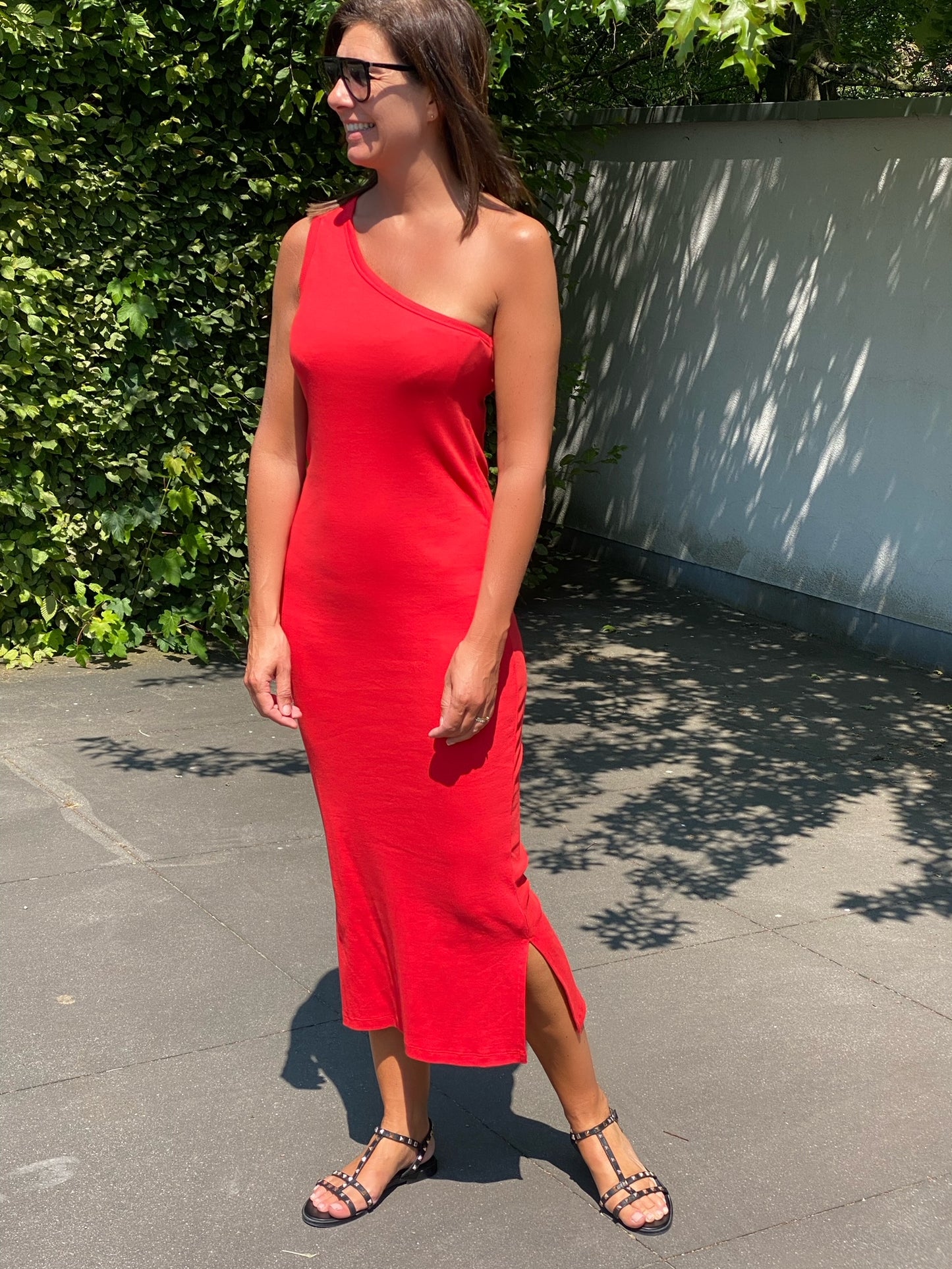 Liv The Label Jurk Virginie Rood
