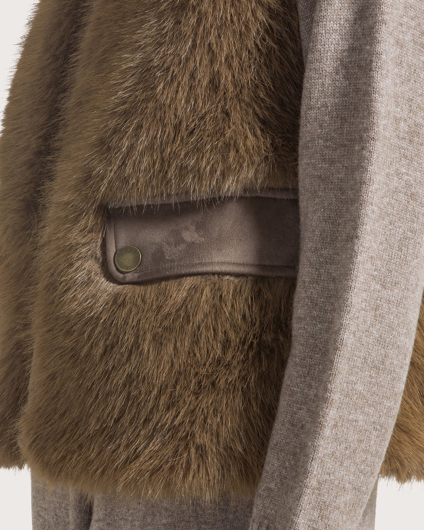 19.70 Bodywarmer Faux-Fur Marron