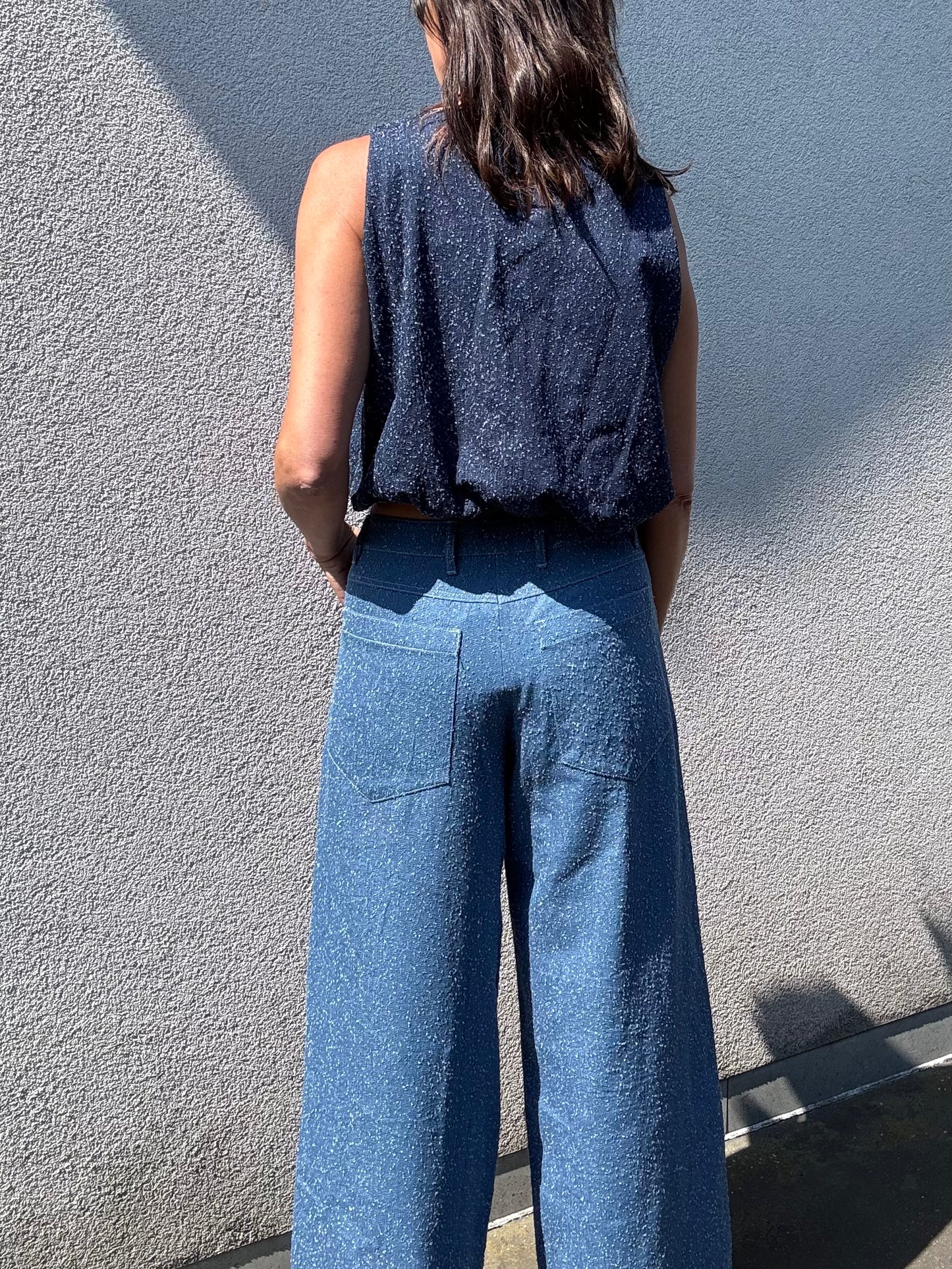 Gisèle The Label Broek Sydney Denim Blue