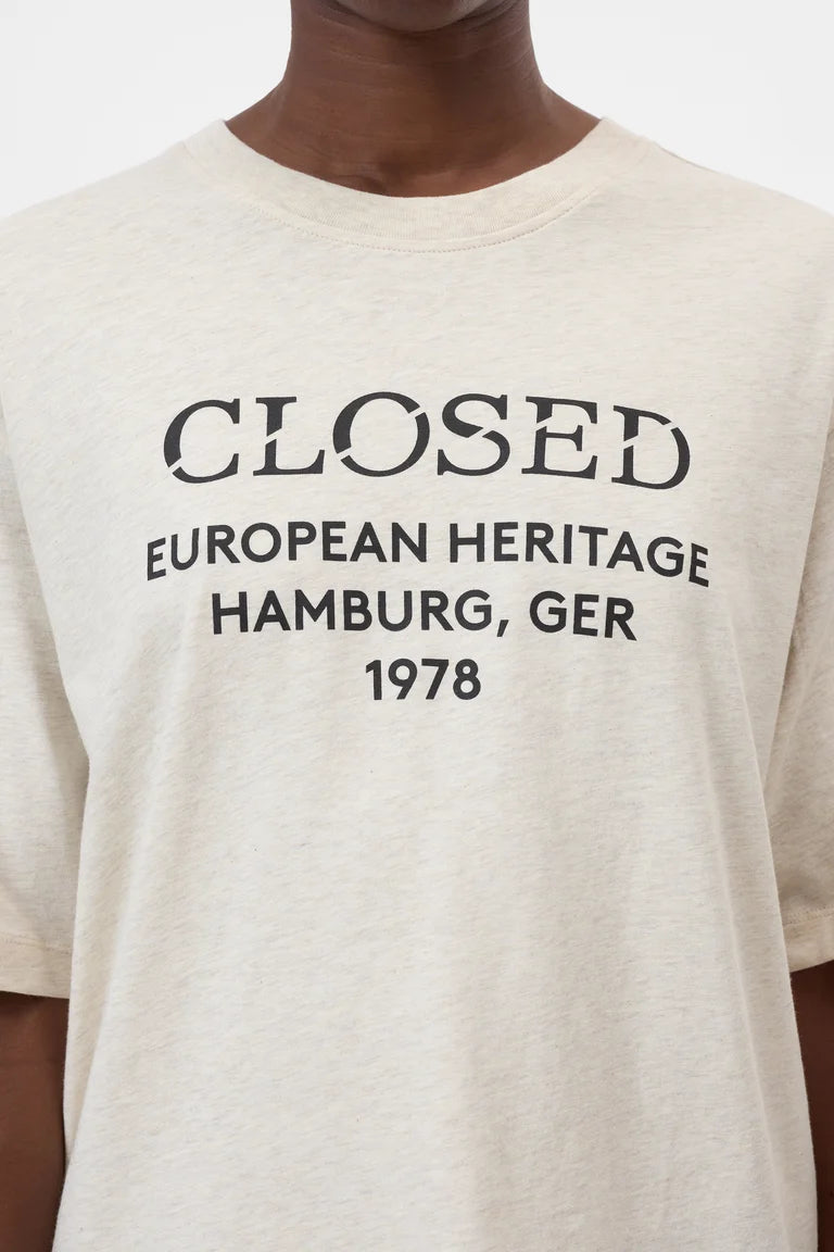 Closed T-shirt Relaxed Ecru