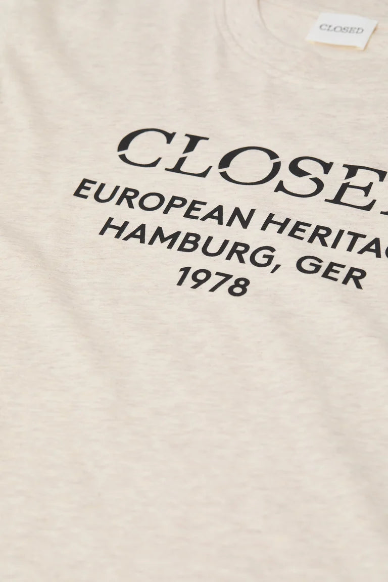 Closed T-shirt Relaxed Ecru