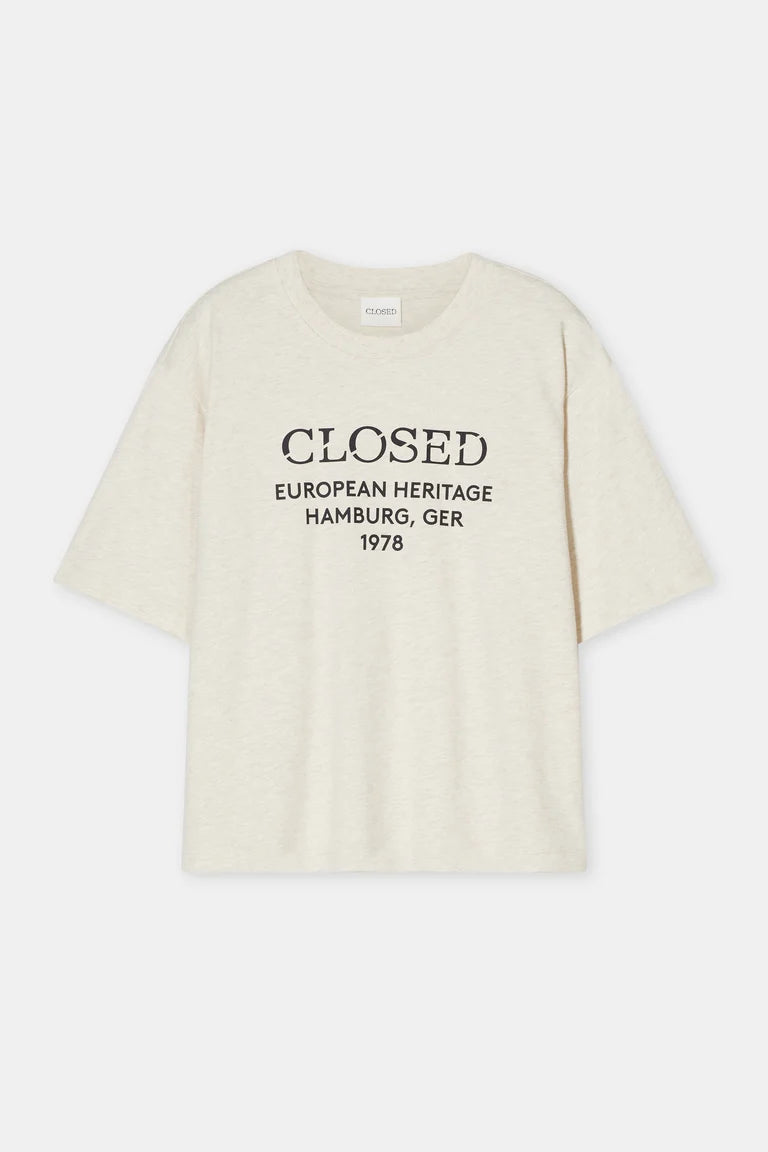 Closed T-shirt Relaxed Ecru