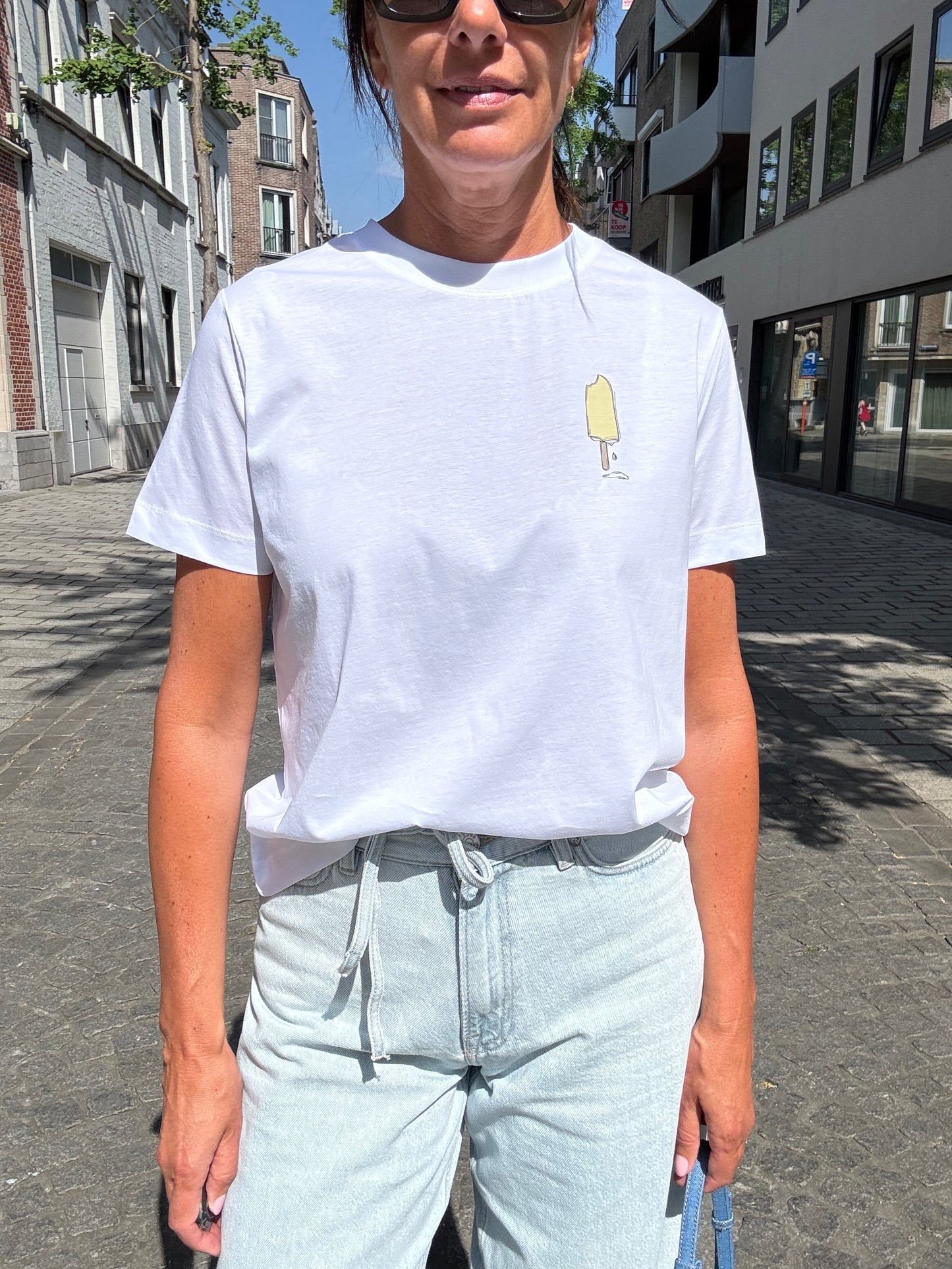 Samsoe Samsoe T-Shirt Sacamino Eight Ice Flan