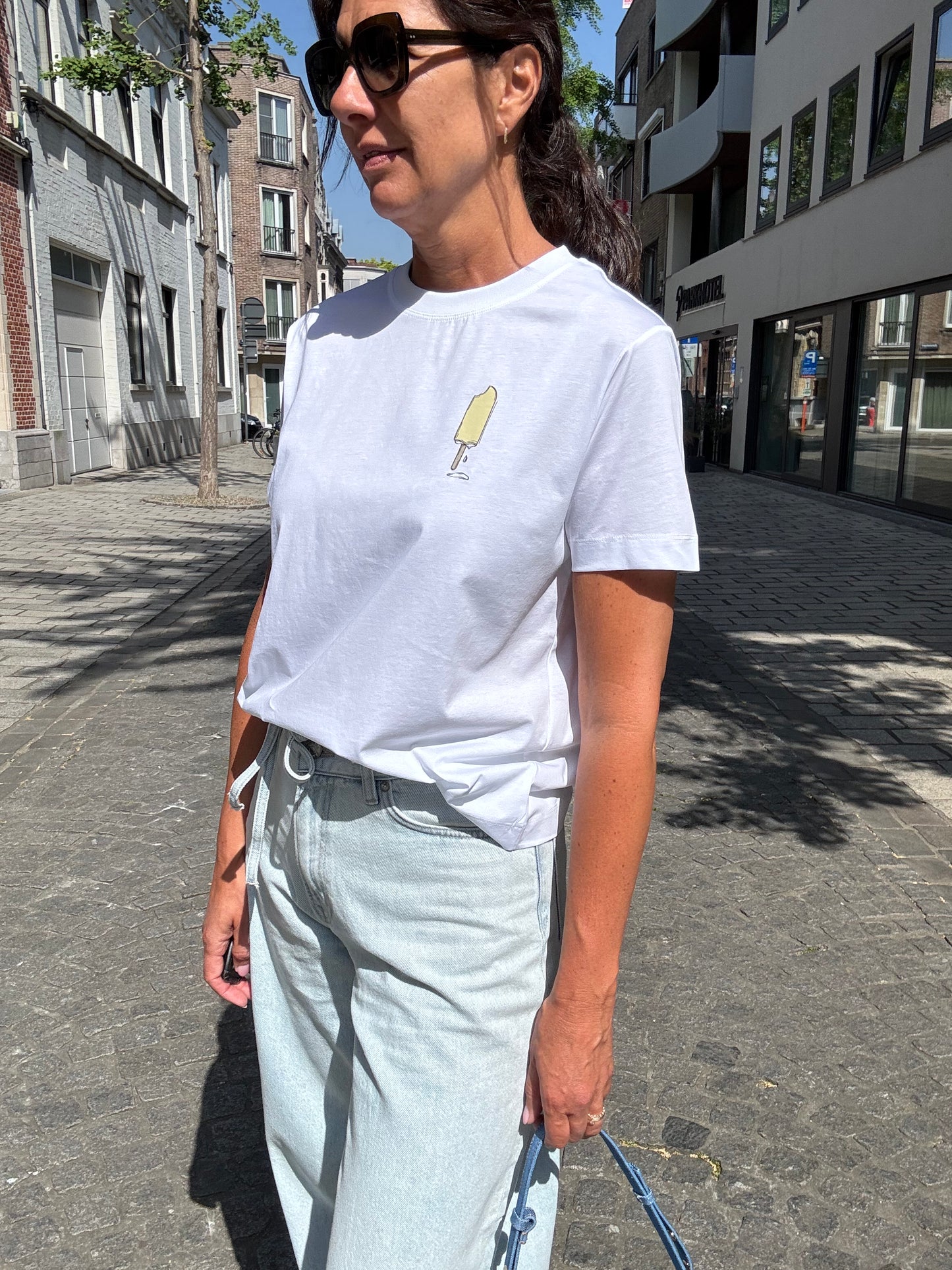 Samsoe Samsoe T-Shirt Sacamino Eight Ice Flan