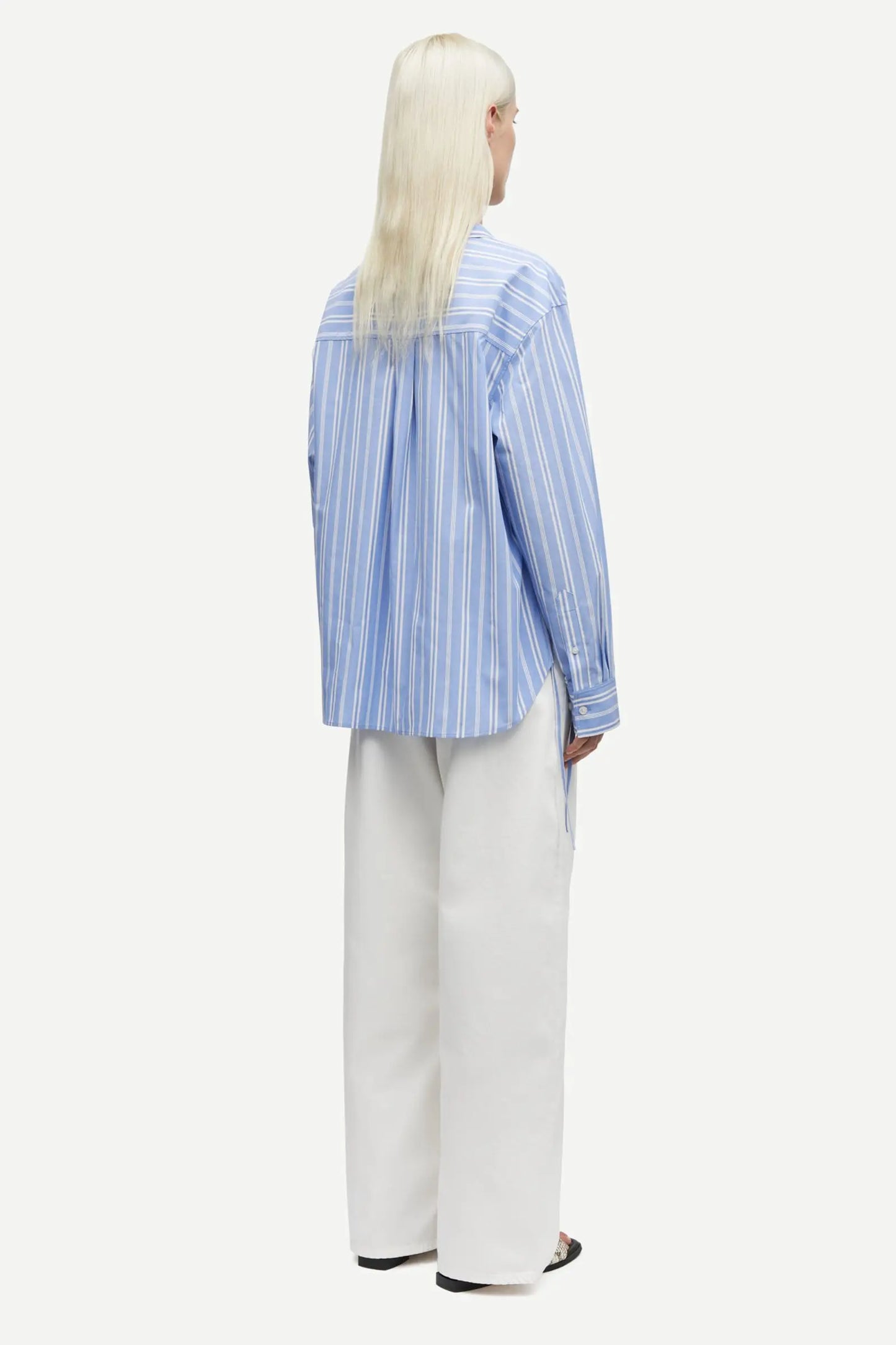 Samsoe Samsoe Bloes Sacatan Blue Stripe