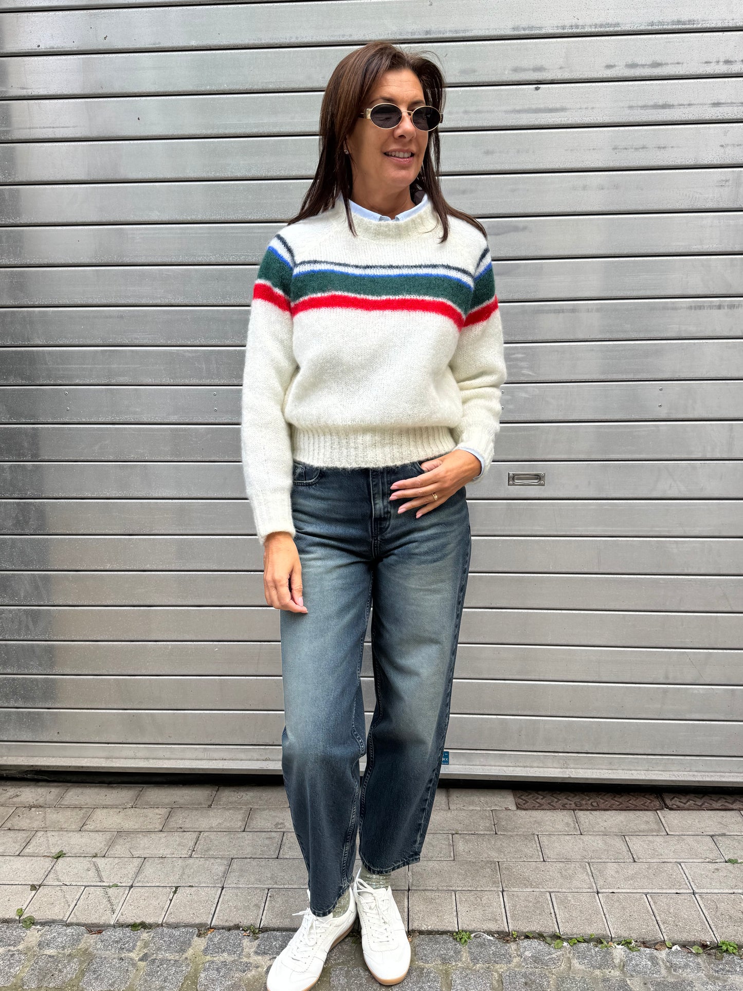By-Bar Pull Liam Stripe Off White