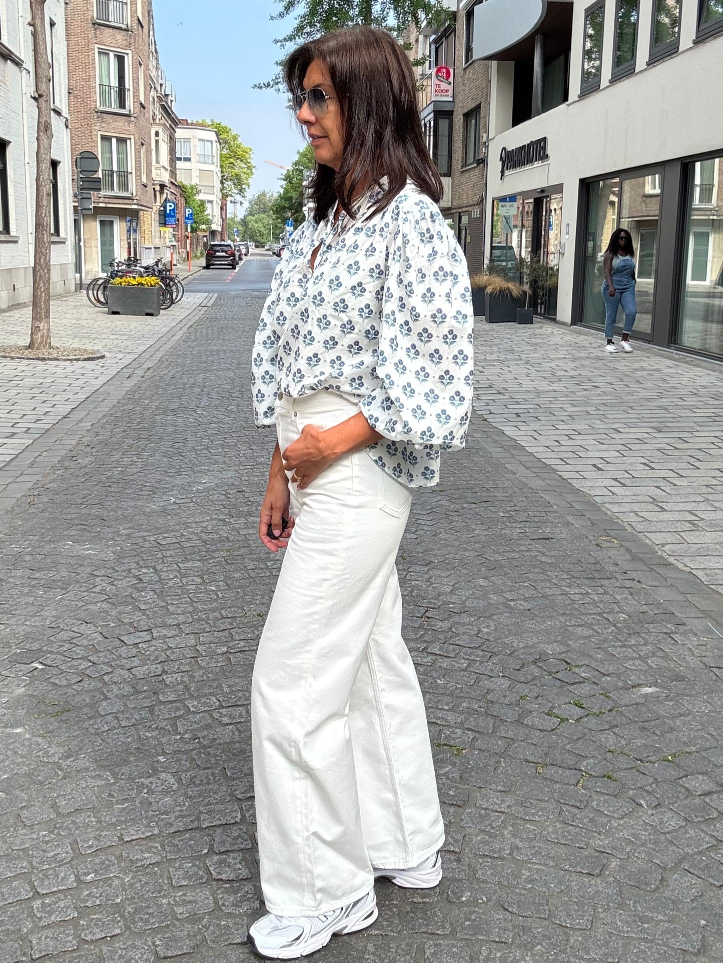 Samsoe Samsoe Jeans Sarebecca White Rock