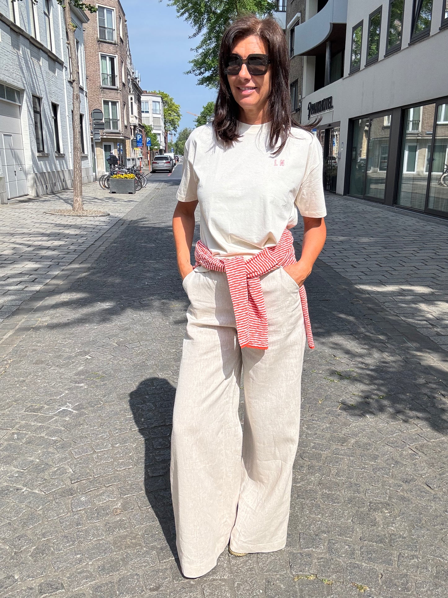 Re/Born Broek Lana Raw Linen