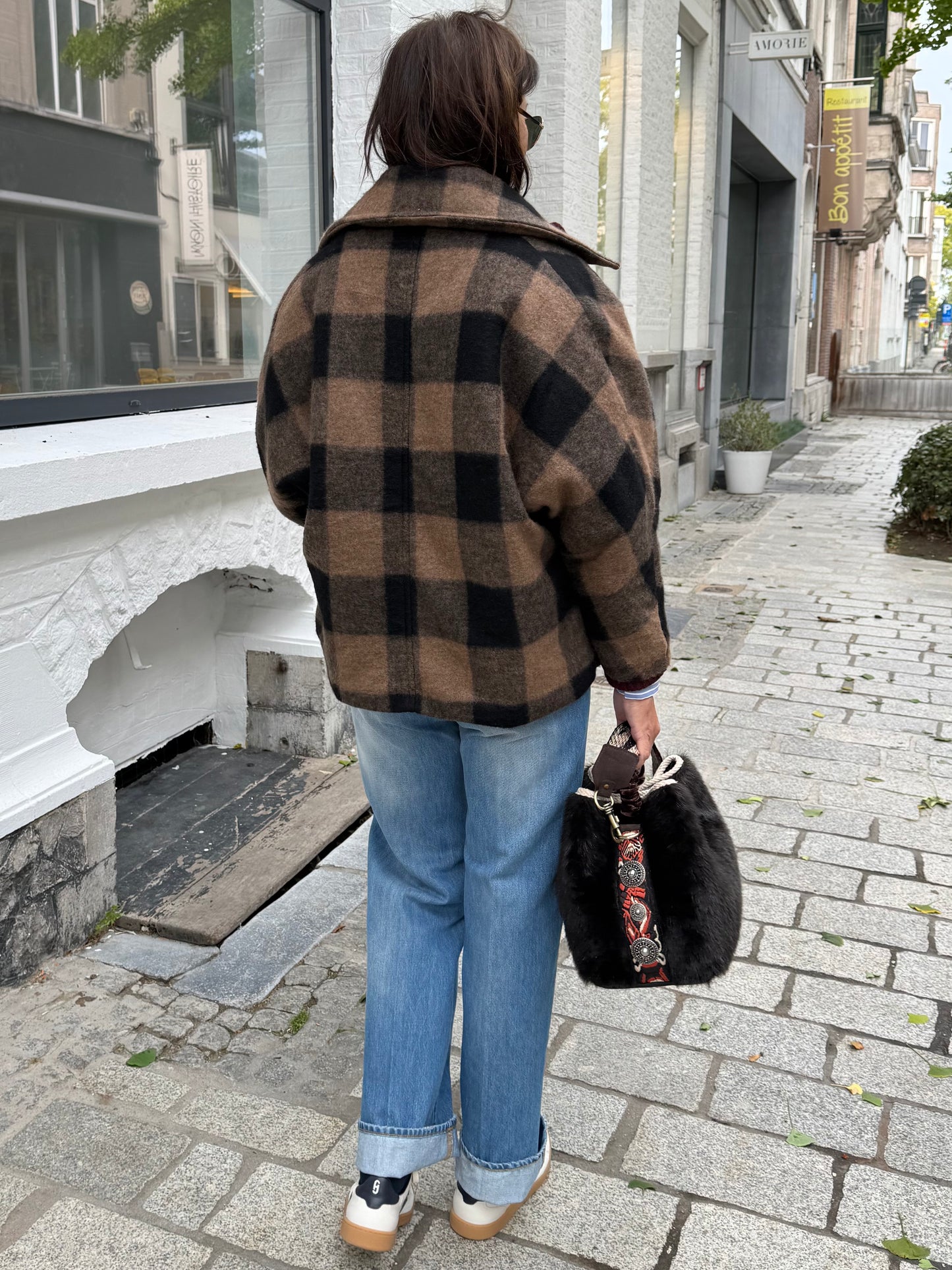 Liv The Label Jas Hazel Camel / Black Check