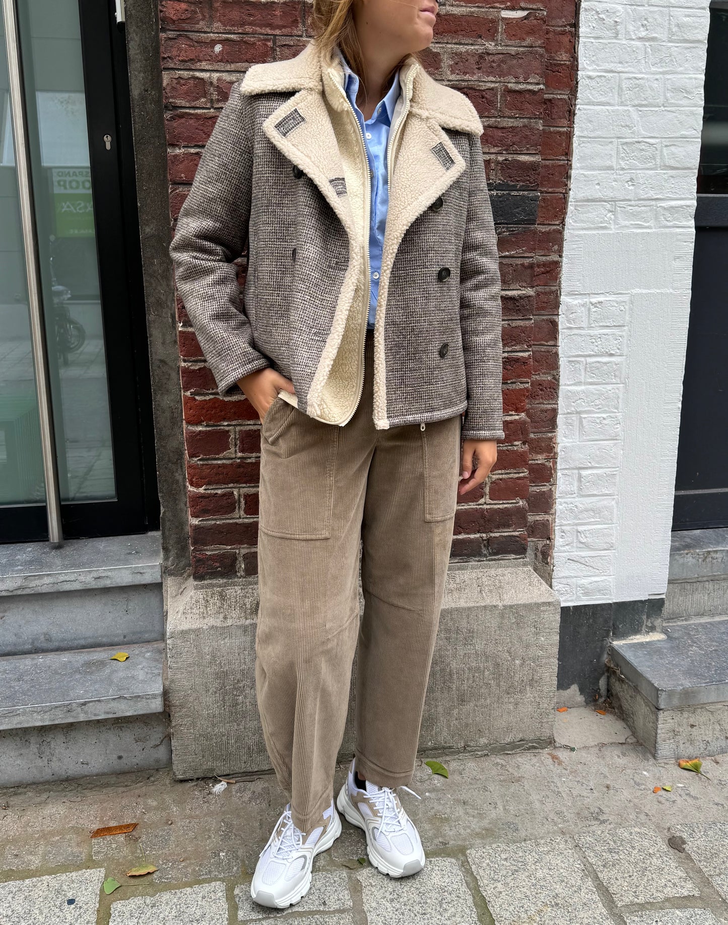 Closed Broek Barrel Rhannon Clay Beige