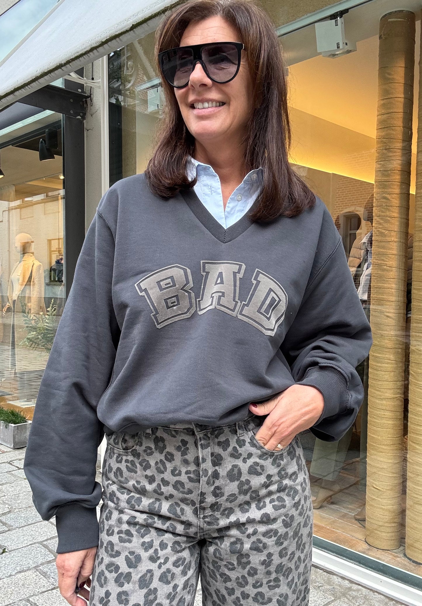 Bad Habits Sweater Sienna Grey