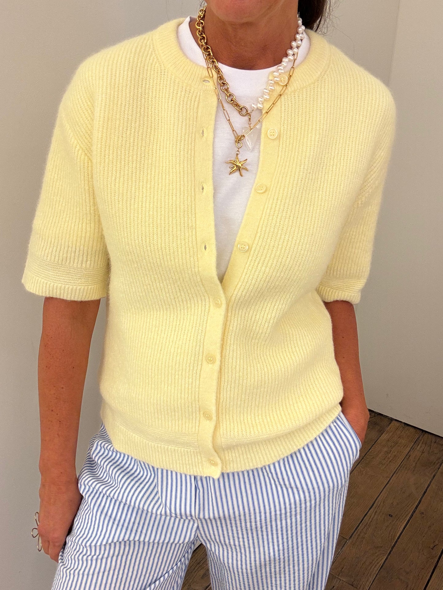 Samsoe Samsoe Cardigan Saanoura Flan