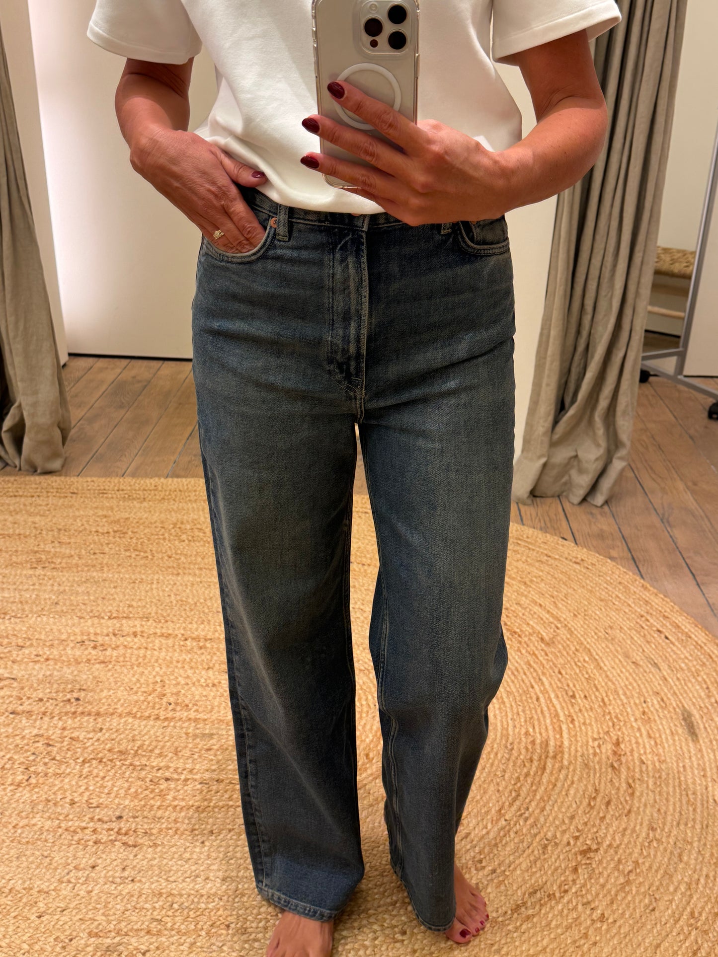 Samsoe Samsoe Jeans Sarebecca Vermont Blue