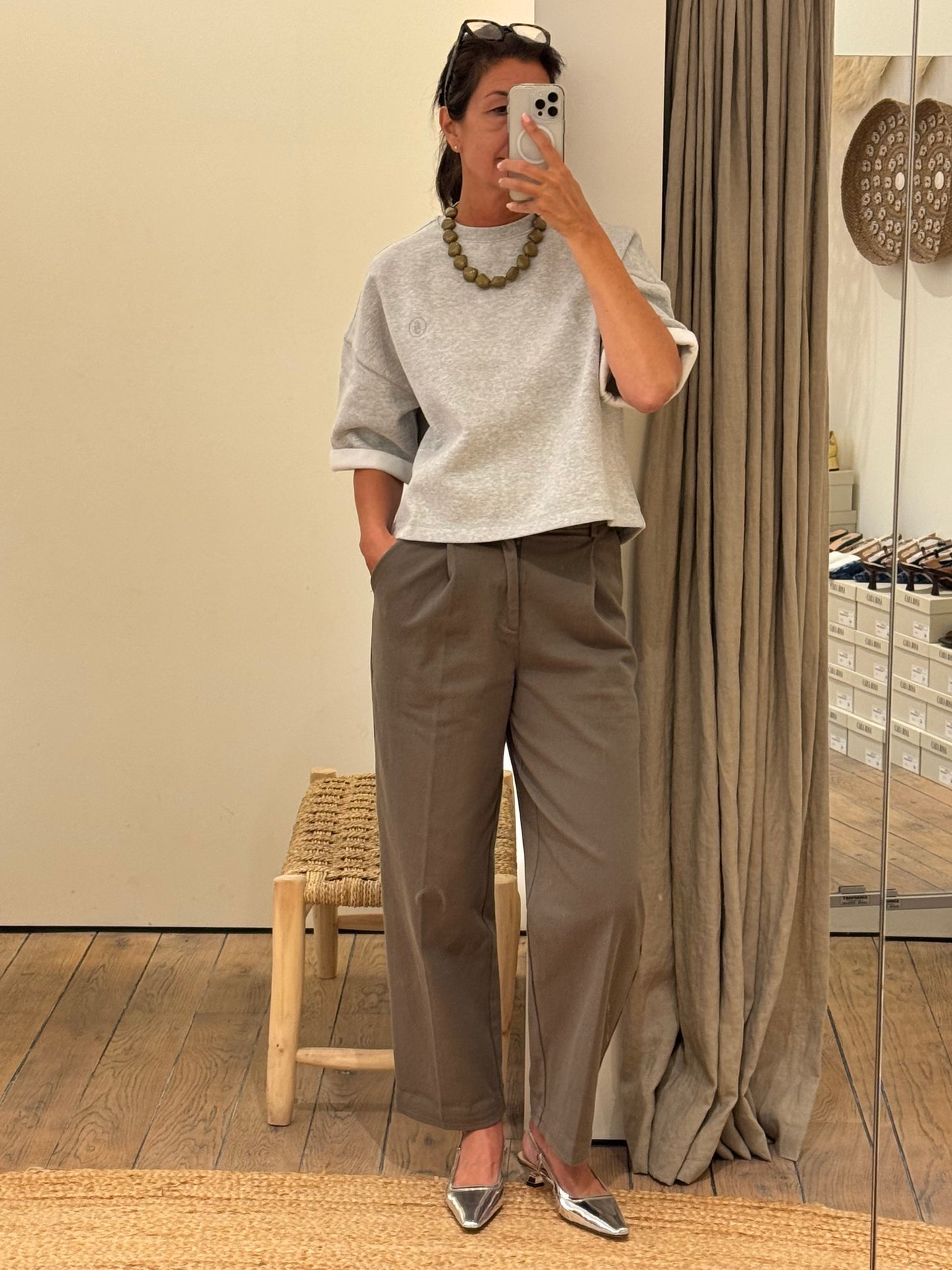 Janice Sweater Aiden Grey