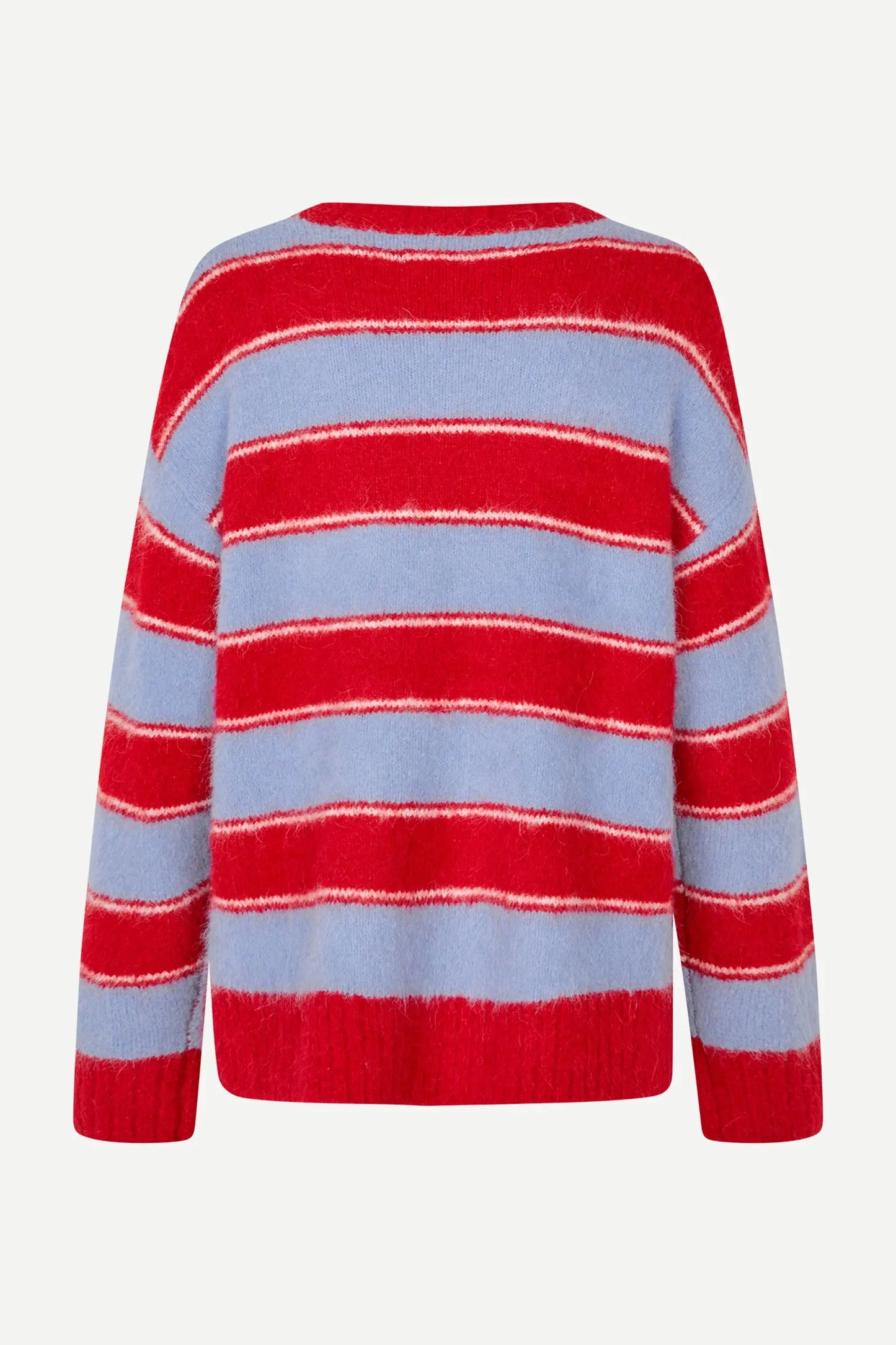 Samsoe Samsoe Pull Sajeanne Haute Red Stripe