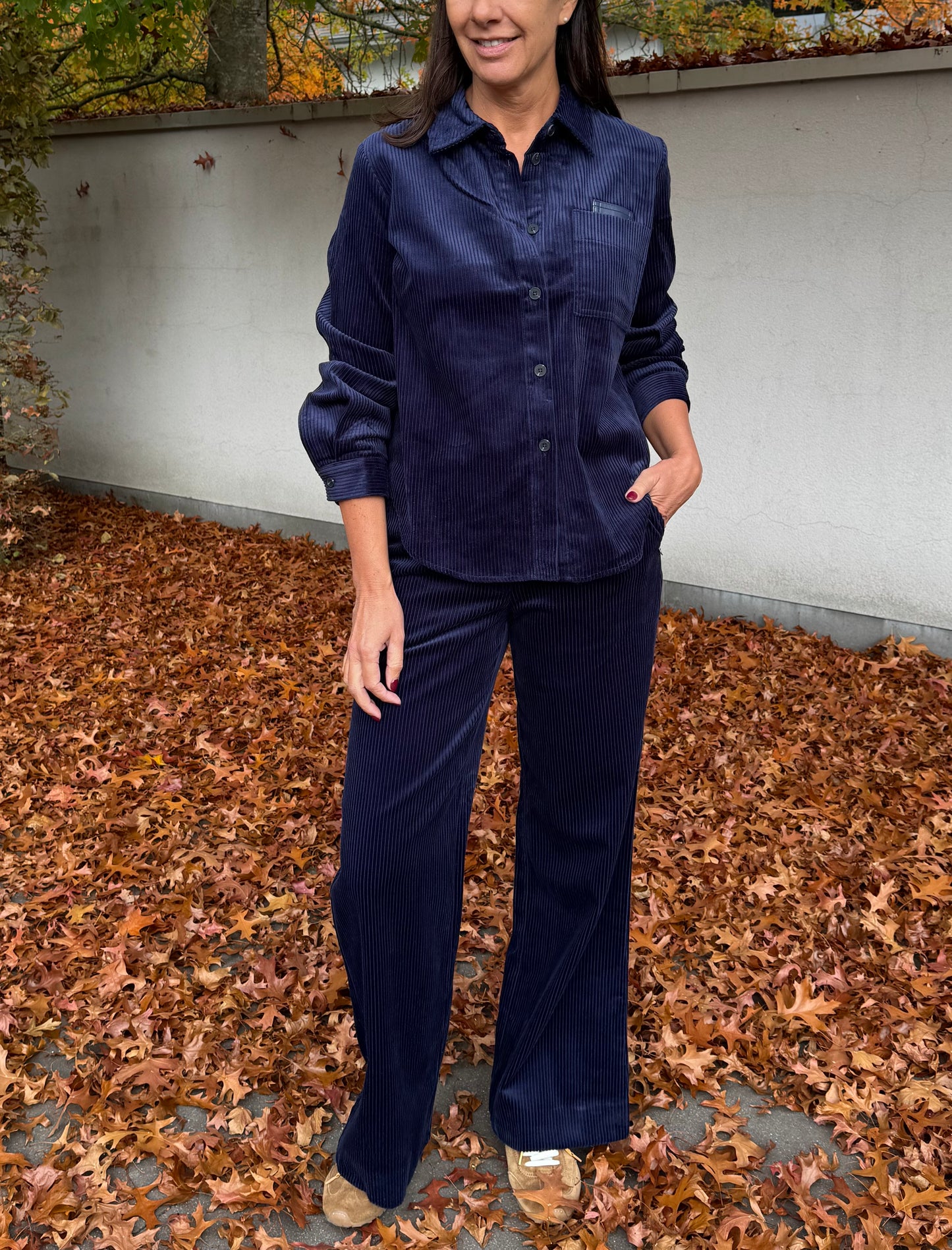 OUTLET Coster Copenhagen Bloes Corduroy Eclipse Blue