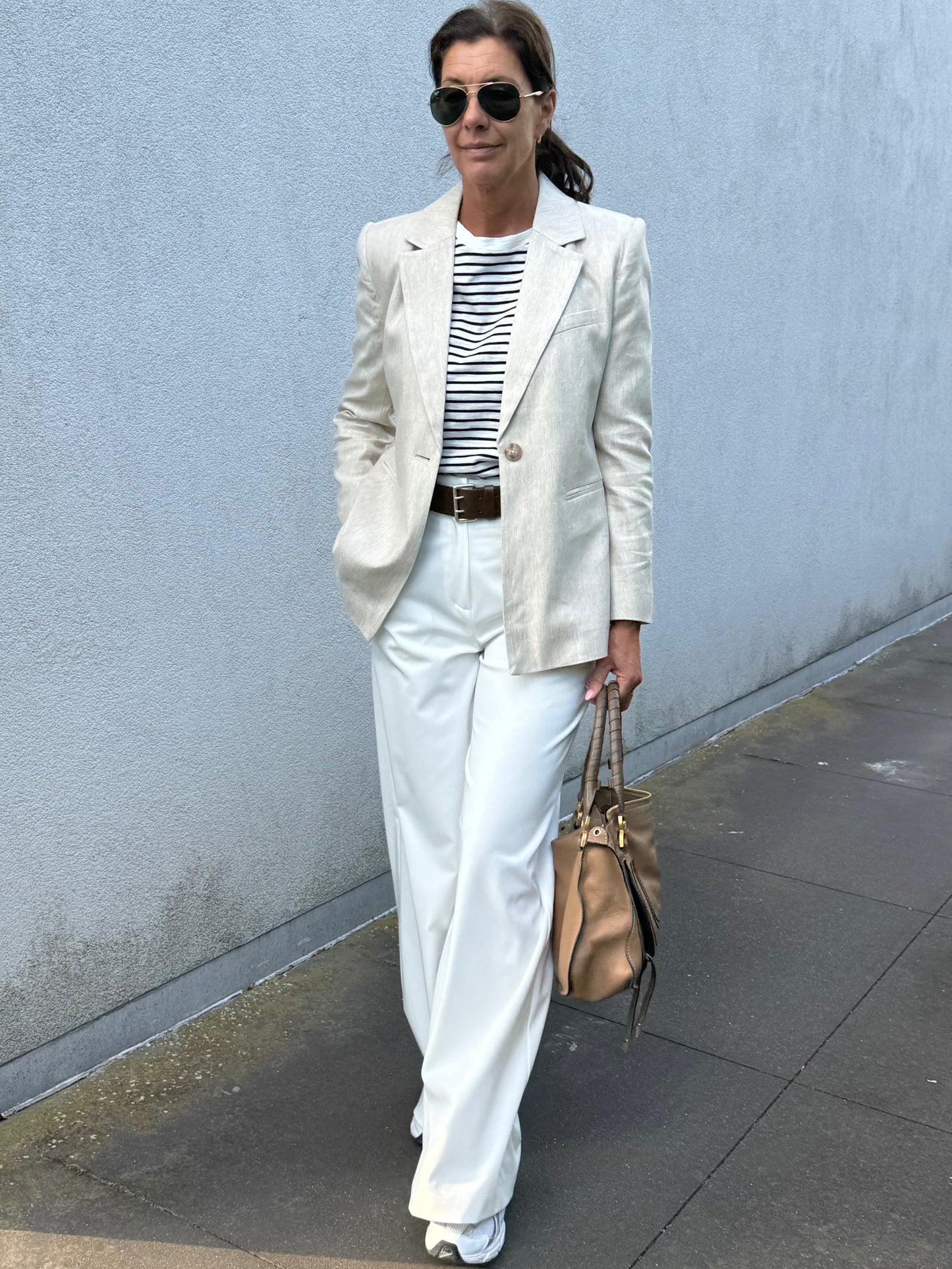 Janice Broek Dexter Off White